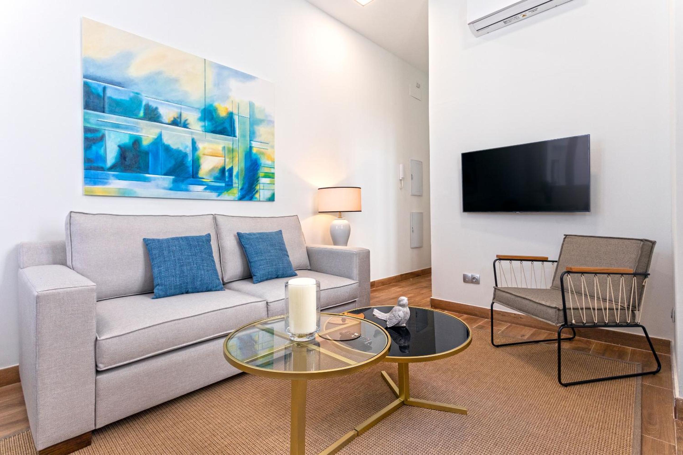 Apartamento de un dormitorio sin terraza