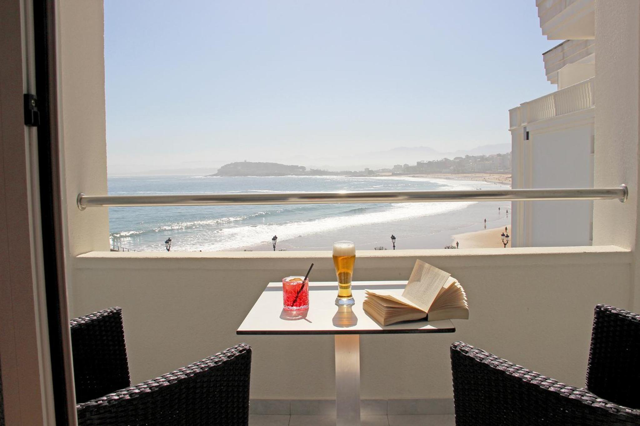 Habitación Doble con Terraza y Vista al Mar