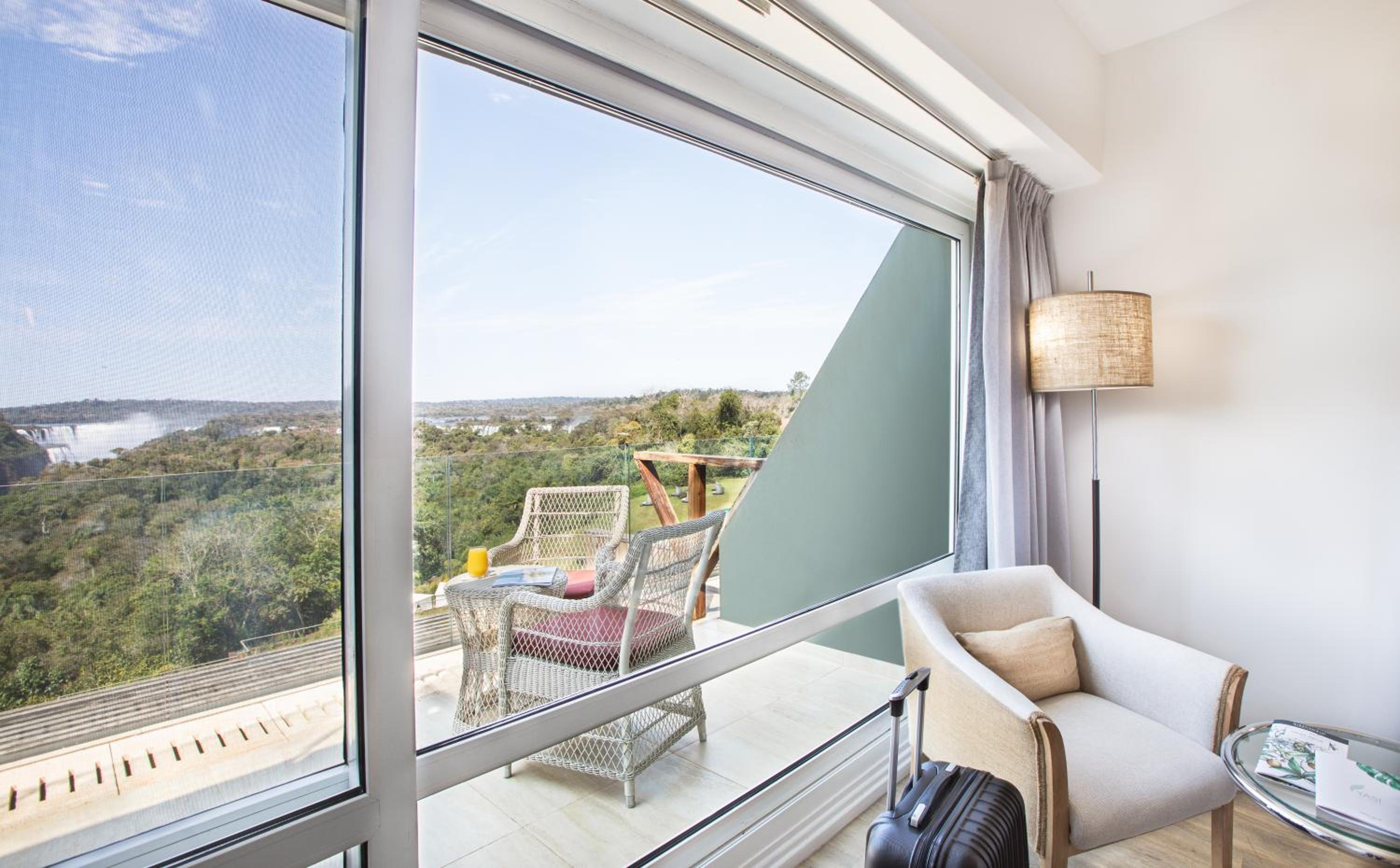 Deluxe Room with King Bed and Waterfall View