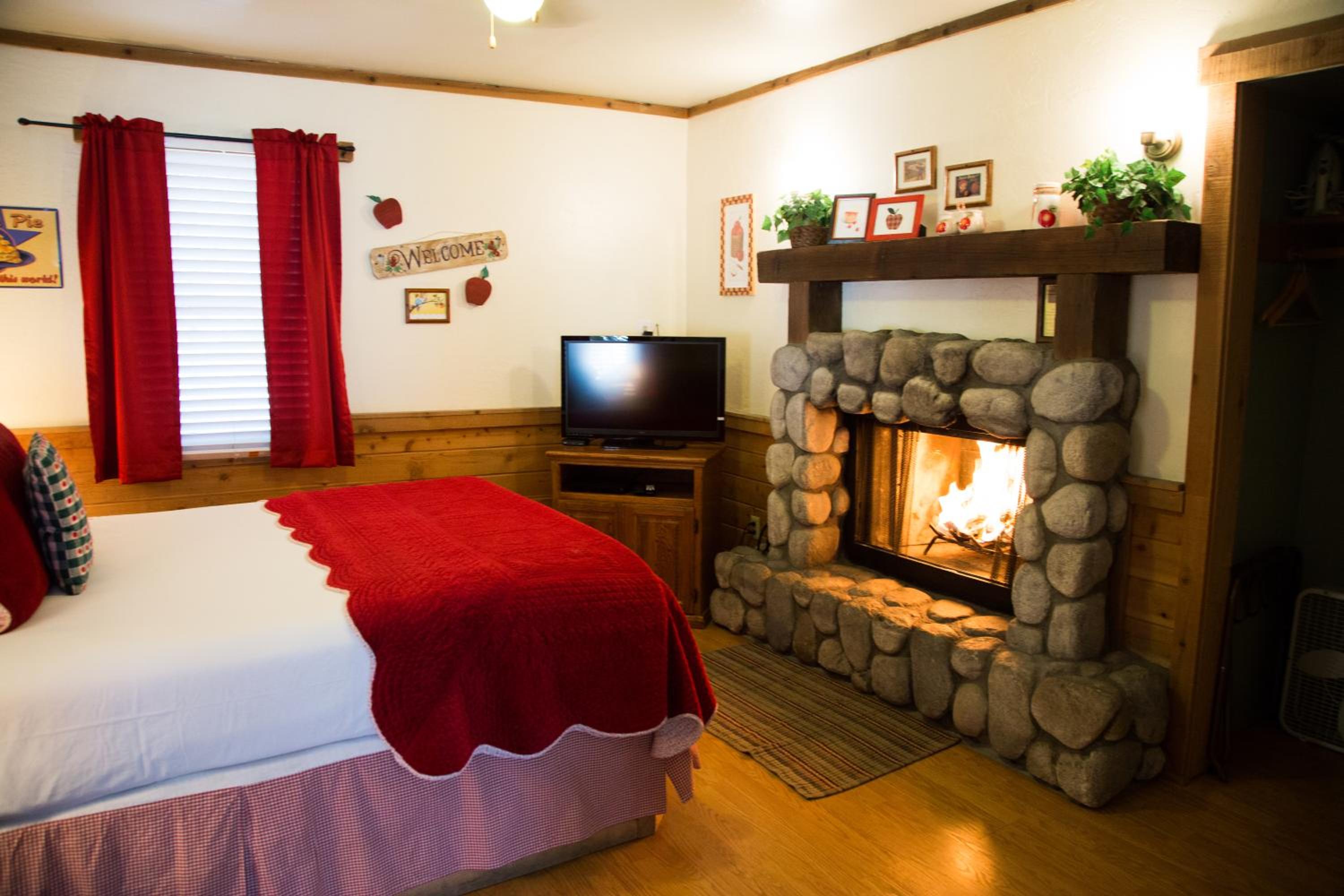 Queen Studio with Fireplace - Photo 1