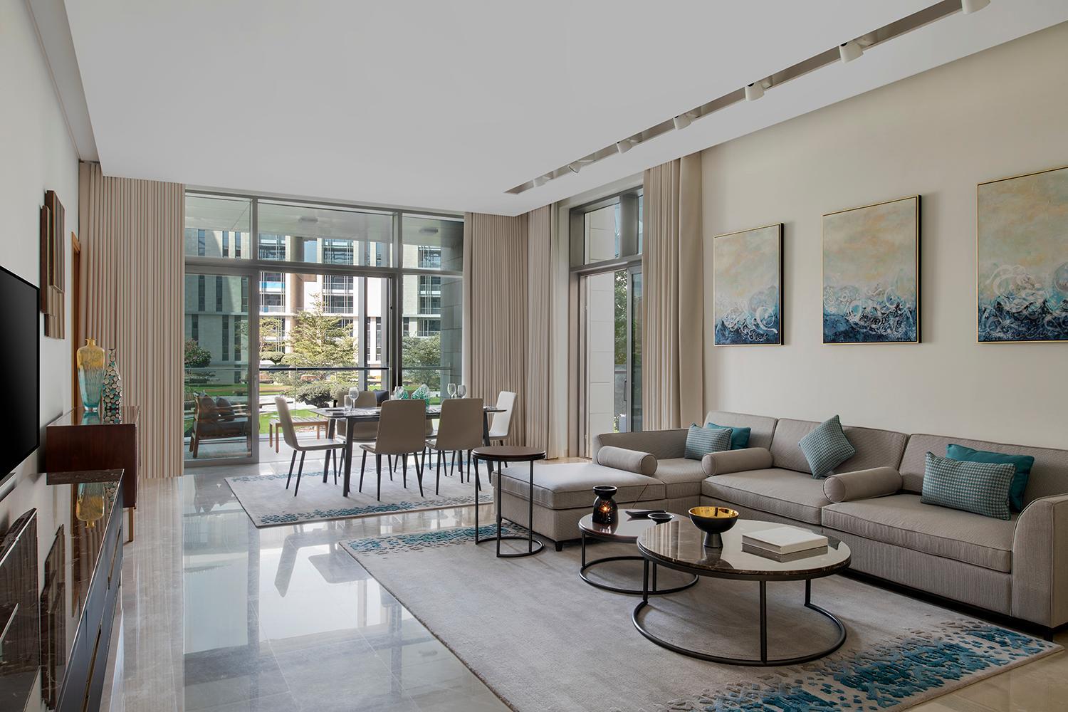 Two-Bedroom Bliss Residence with Daily Access to Doha Quest for 2 Adults and 2 Kids and QAR 200 credit voucher per night - Photo 1
