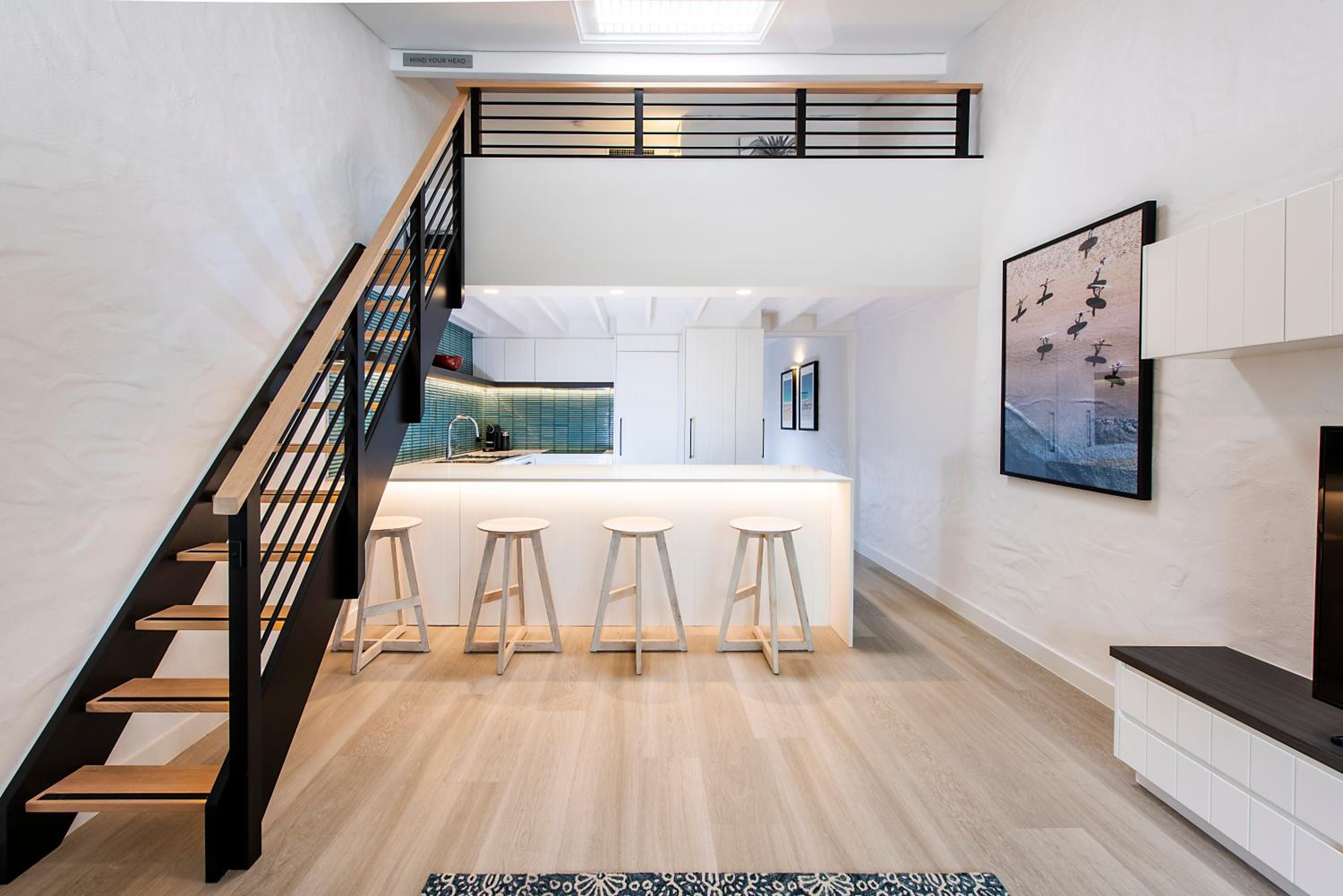 Two Bedroom Beachfront Loft - Deluxe