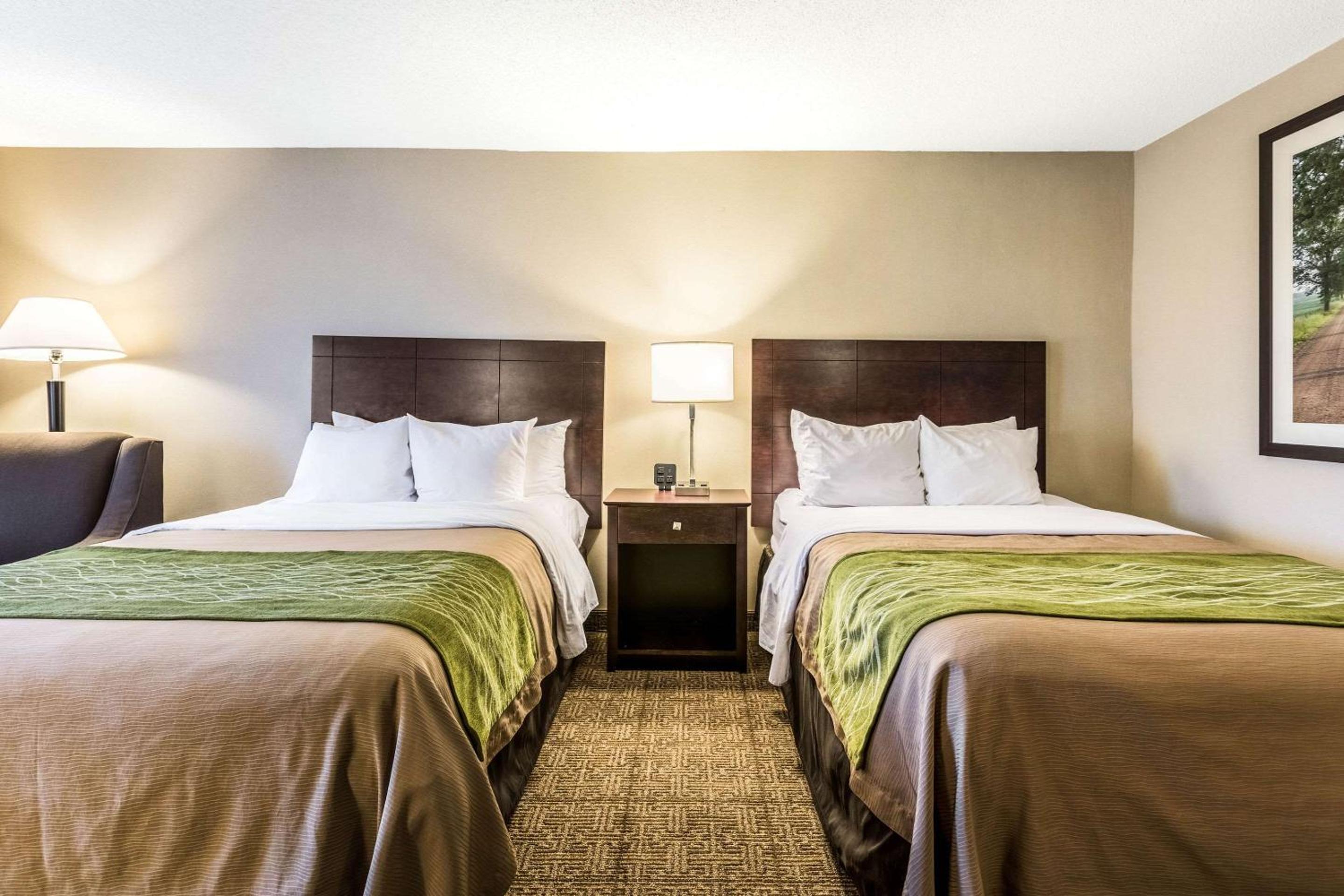 Double Room with Two Double Beds - Non-Smoking - Photo 2