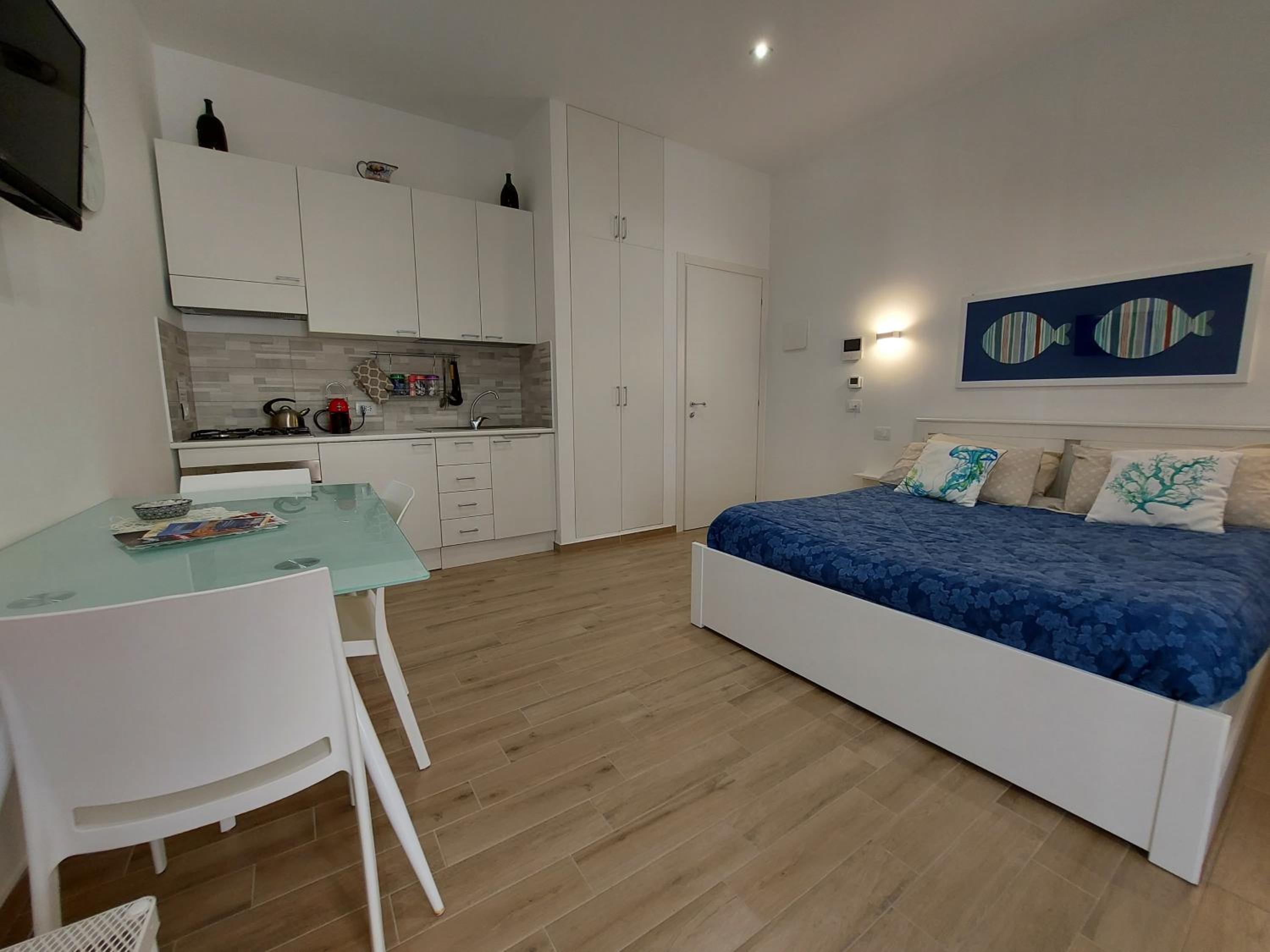 Studio Apartment with Balcony