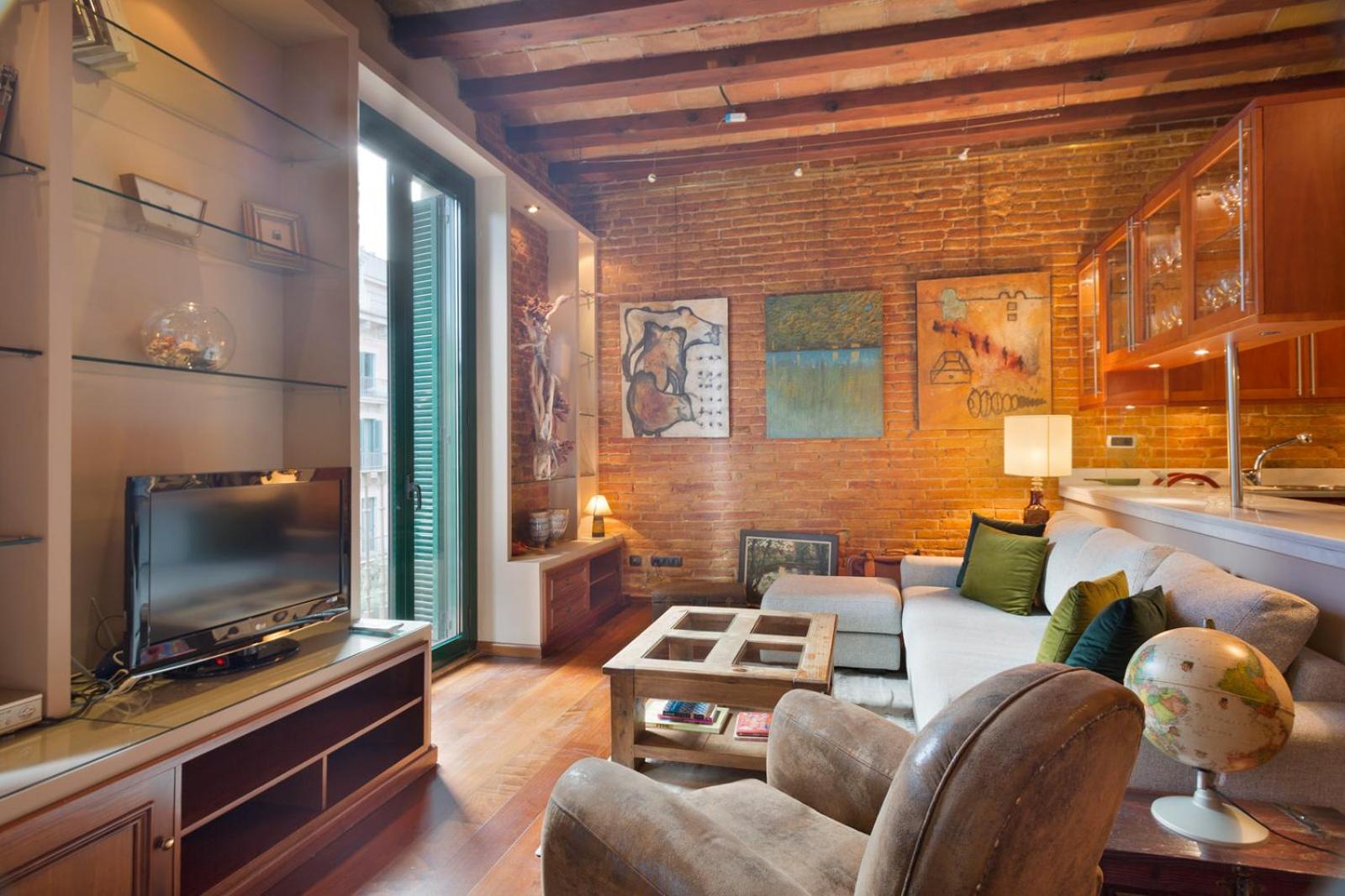 Apartamento de dos habitaciones