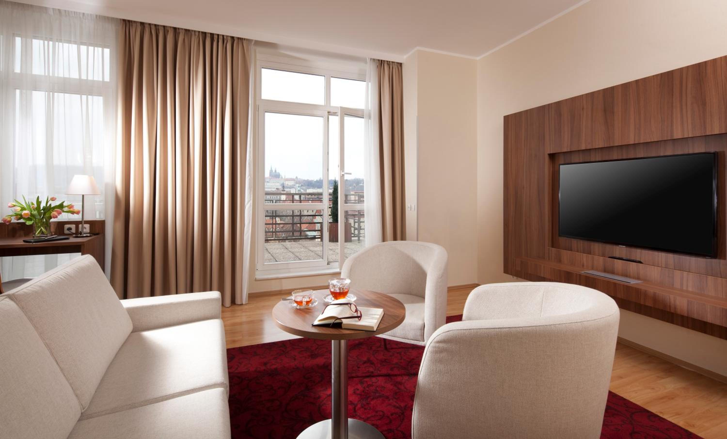 Roof top terrace suite