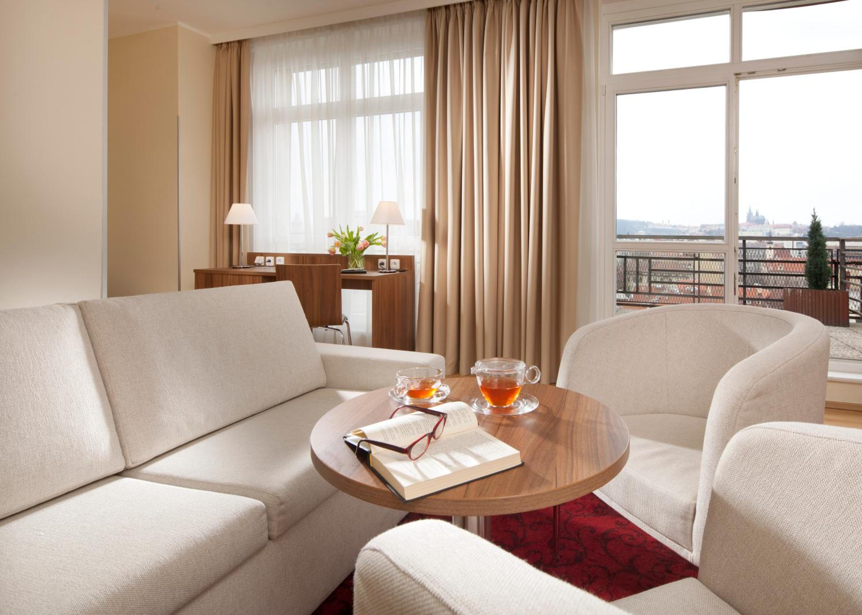 Roof top terrace suite