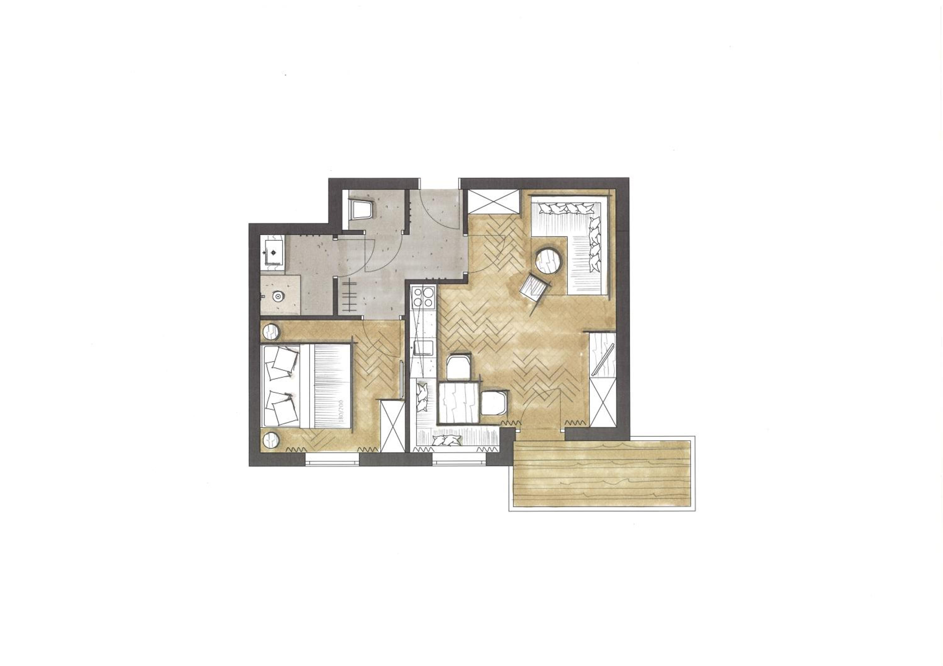 One-Bedroom Apartment