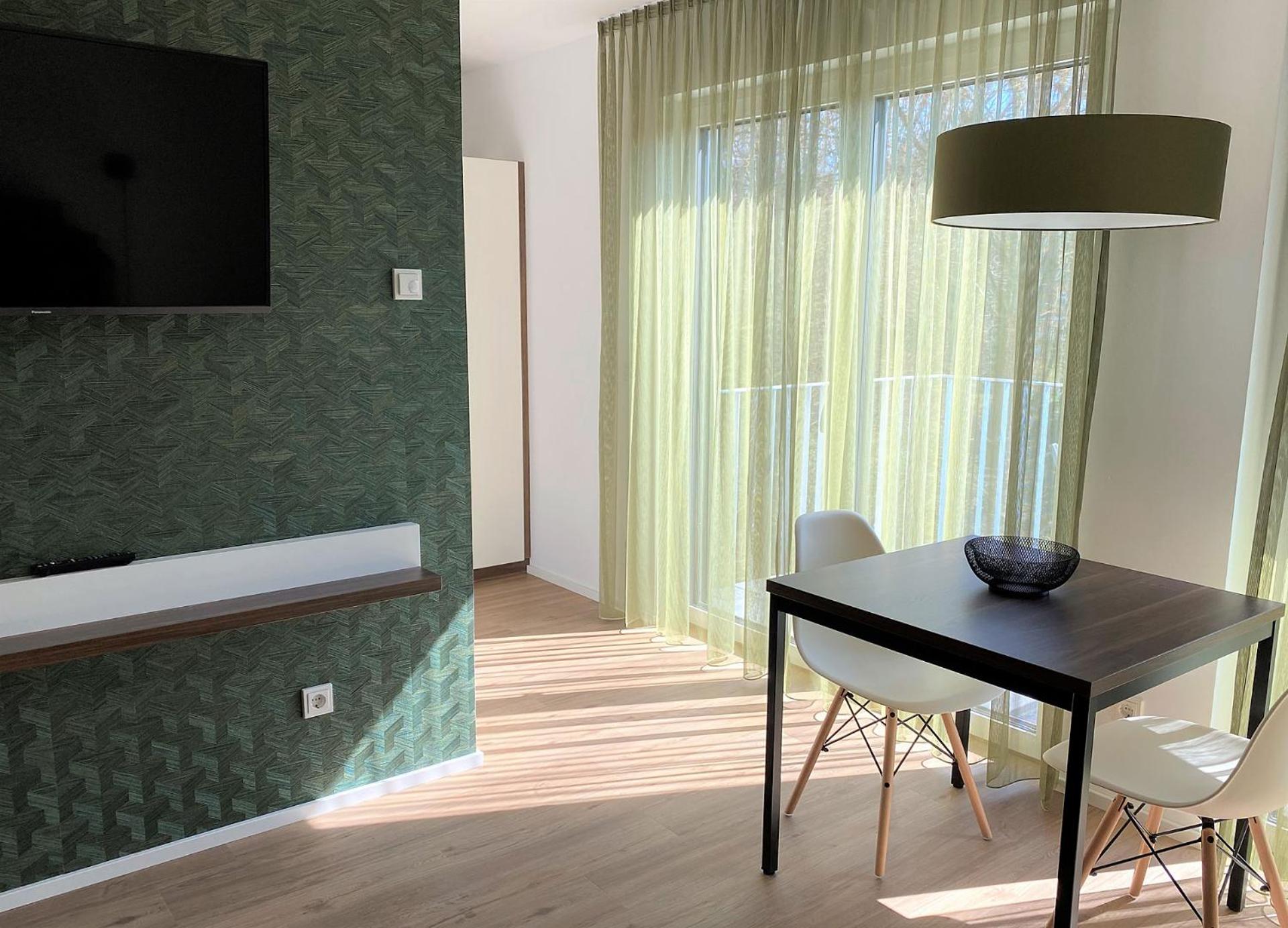 One-Bedroom Apartment with Balcony
