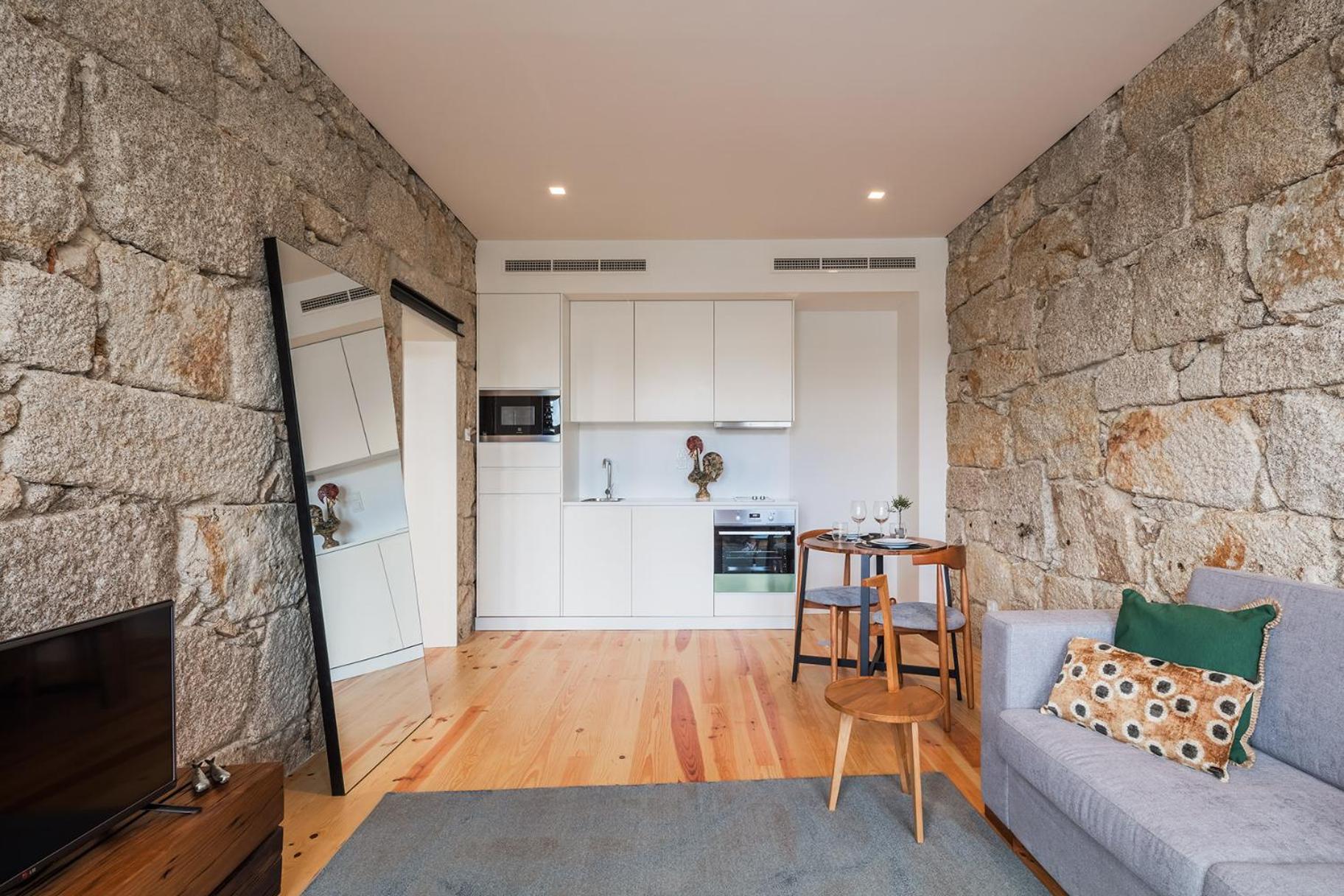 One-Bedroom Apartment with River View