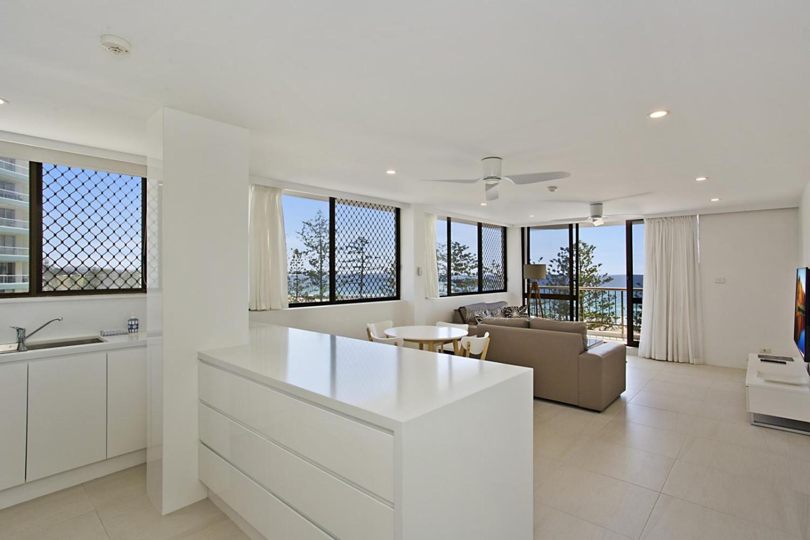 Deluxe Two-Bedroom Apartment with Sea View