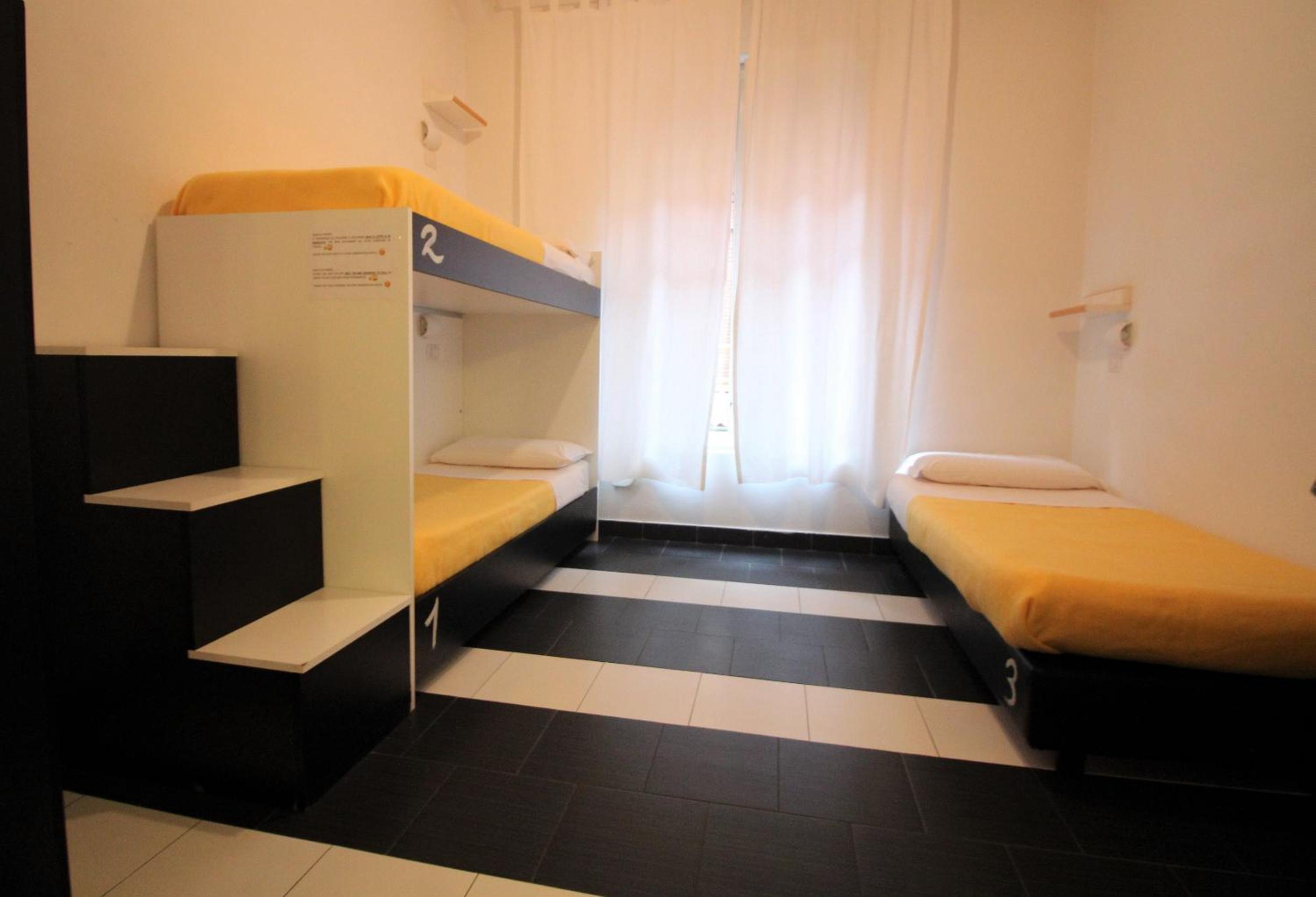 Bunk Bed In Female Dormitory Room  