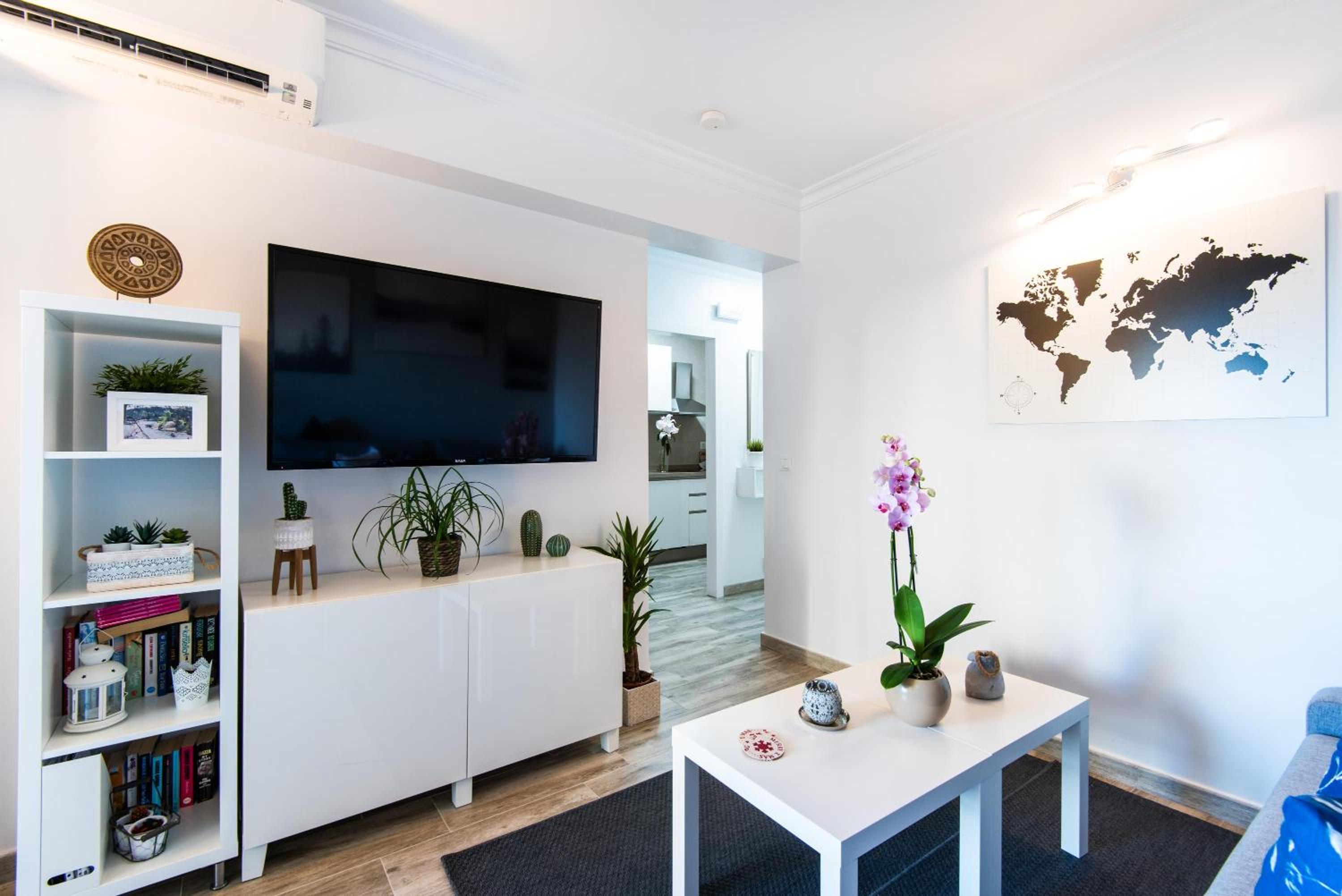 Apartamento de un dormitorio superior con balcón