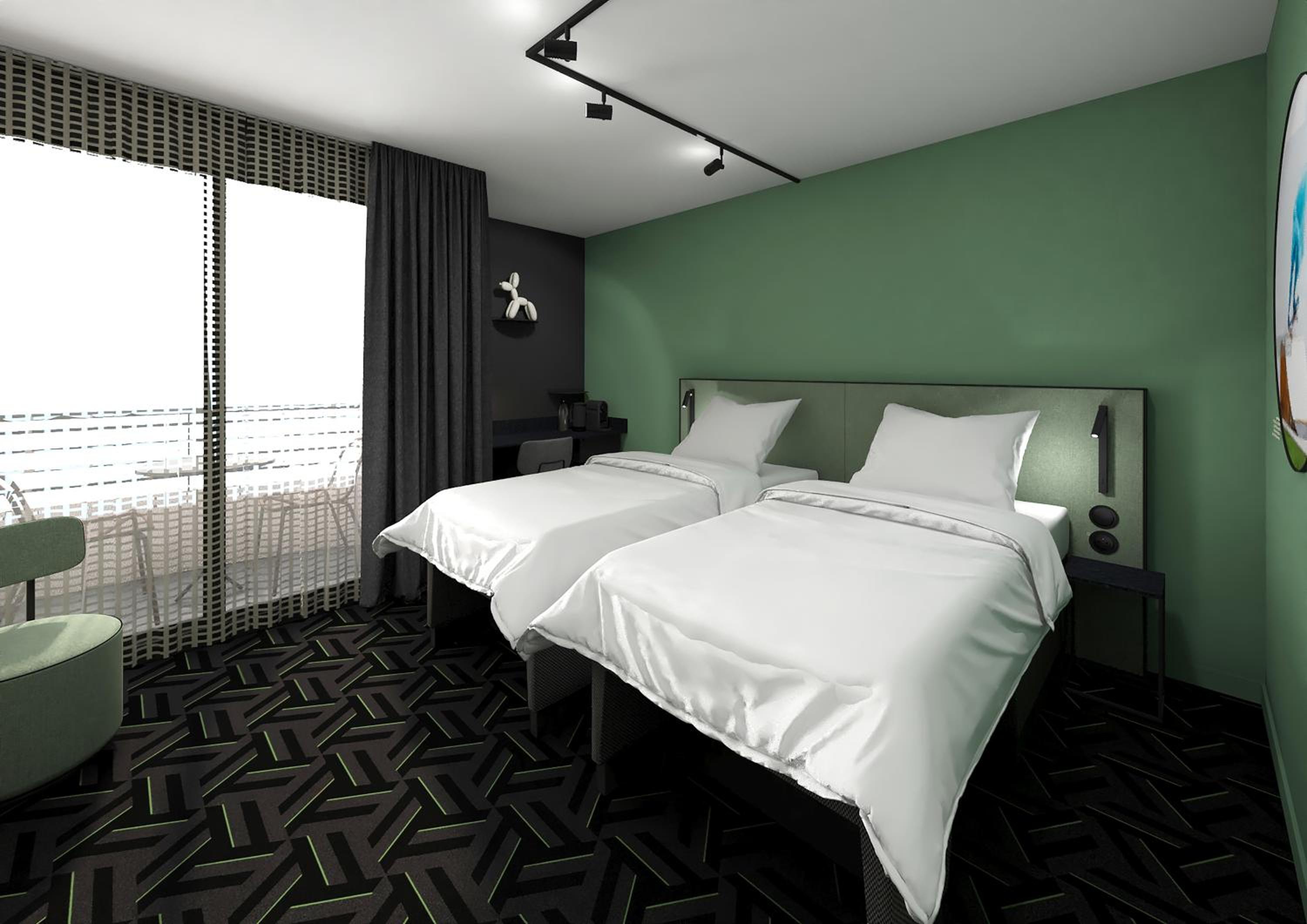 Comfort Twin Room with Balcony - City View - Photo 1