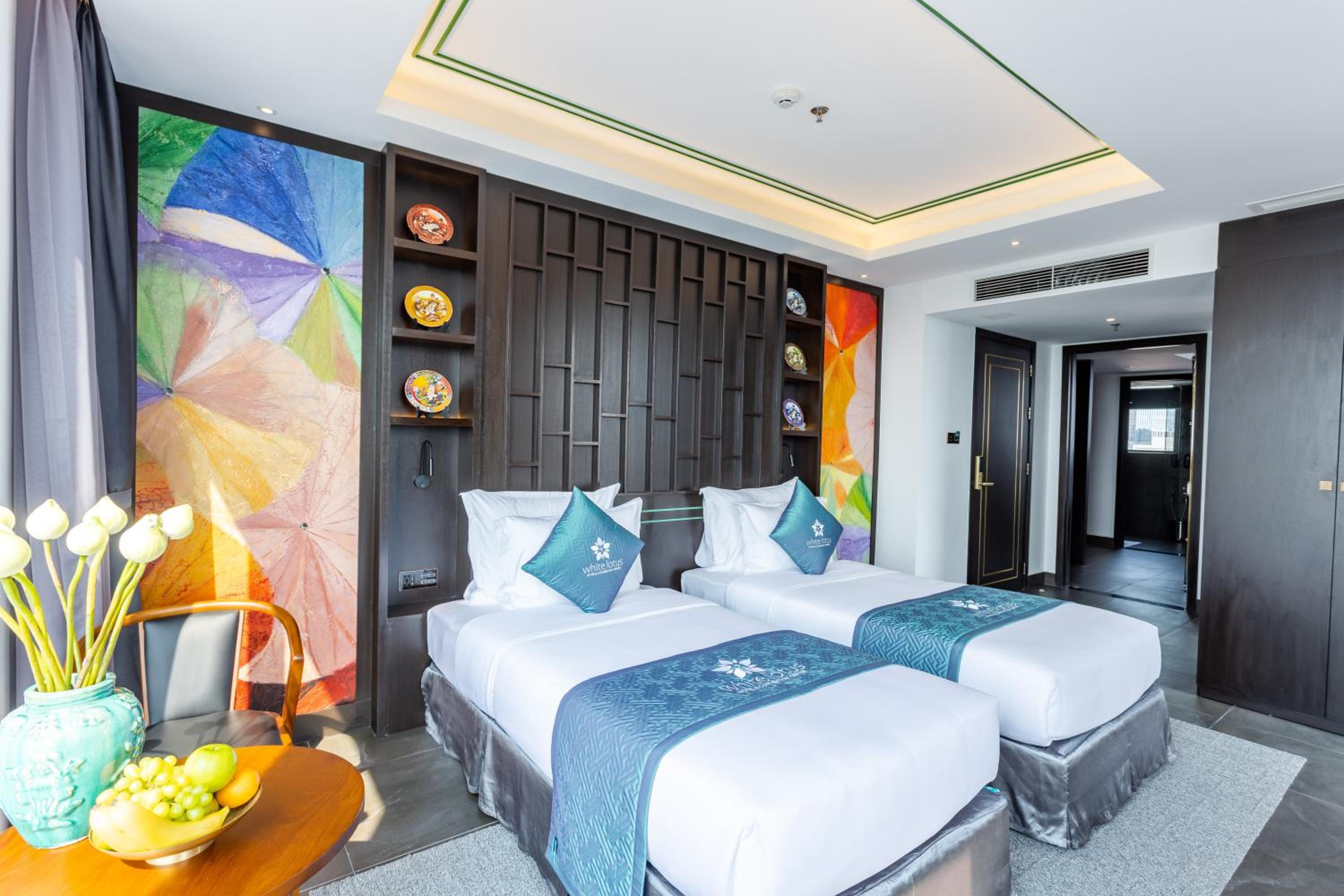 Two Connecting Double Rooms
