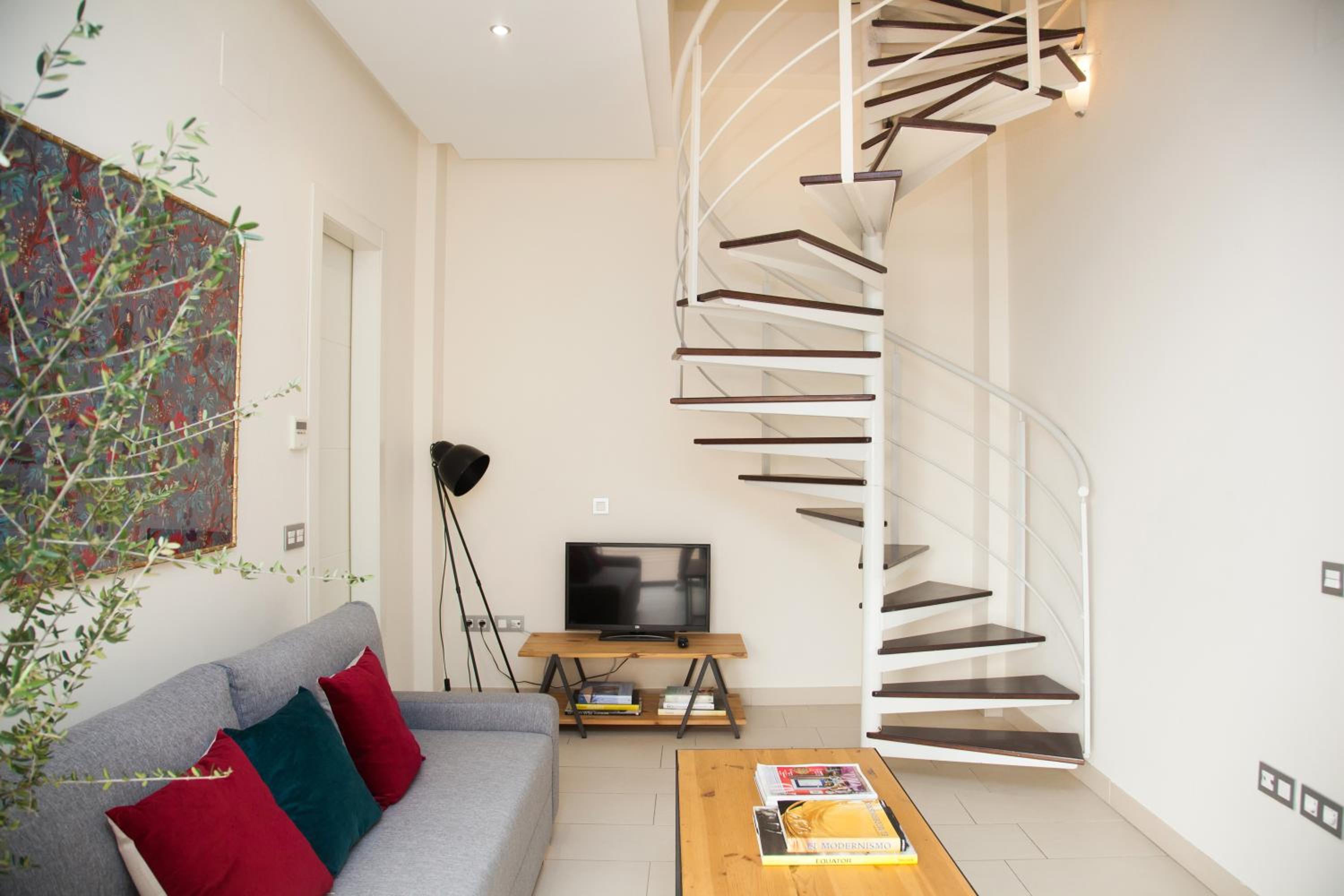 Apartamento de dos habitaciones con 2 baños y terraza privada.