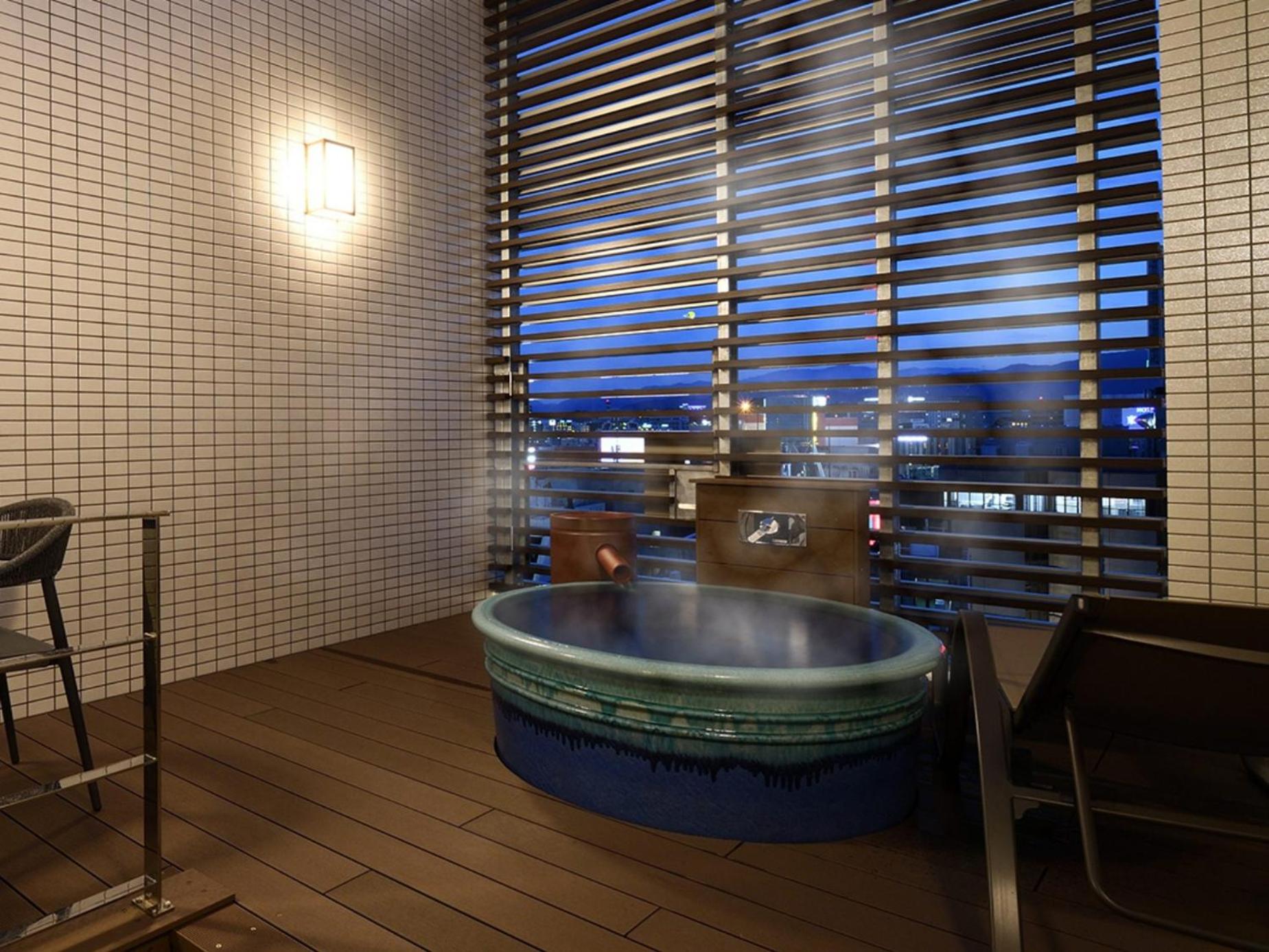 Japanese Western Suite with Open-Air Bath and Loft - Top Floor - Non-Smoking