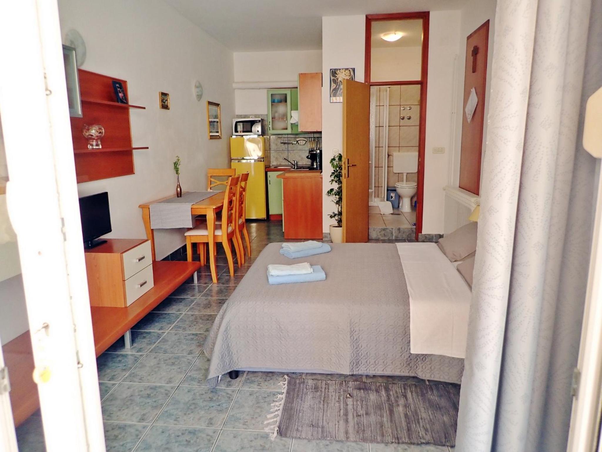 Studio with Balcony
