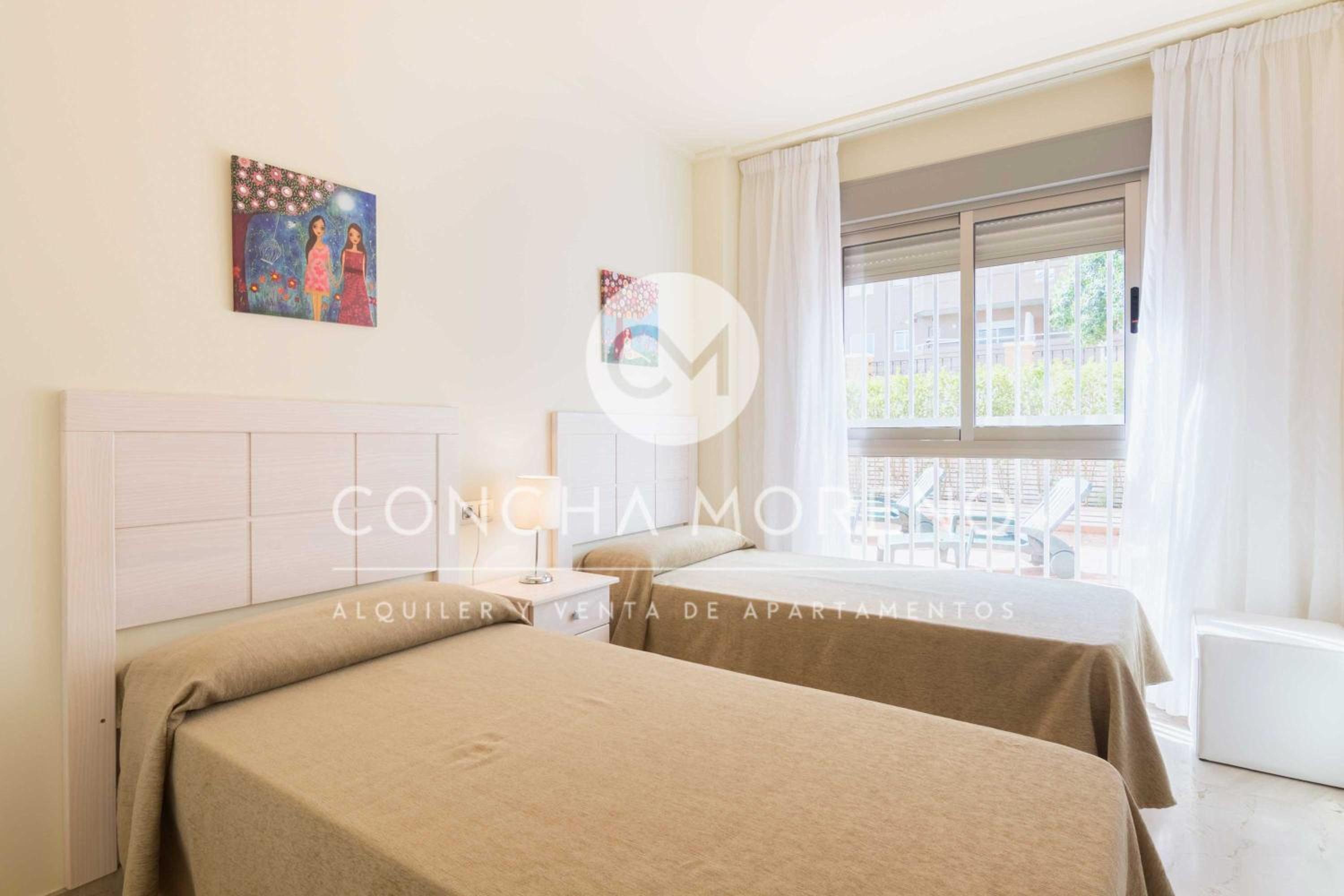 Apartamento de dos dormitorios superior - Planta baja