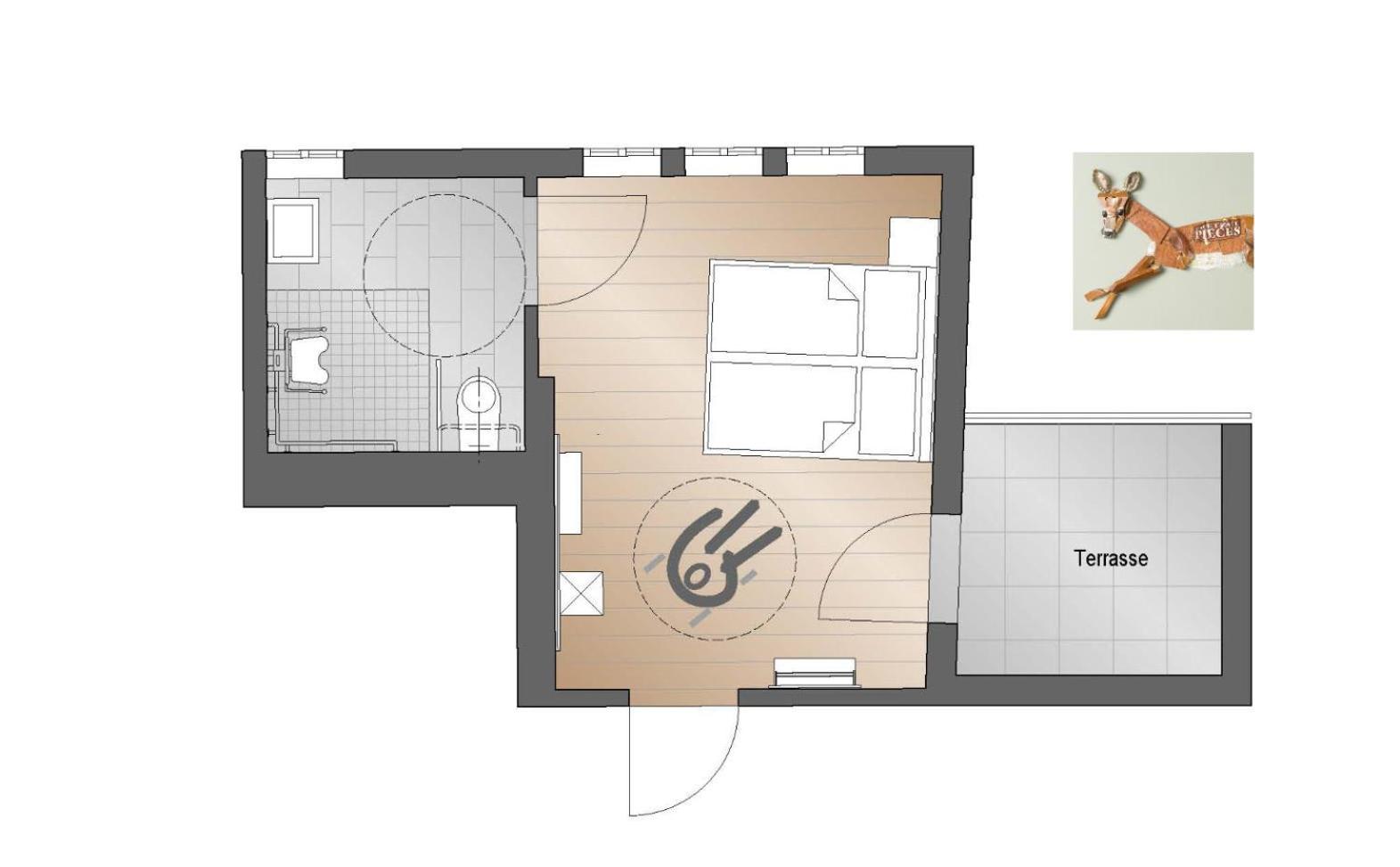 Double Room - Disability Access photo 3