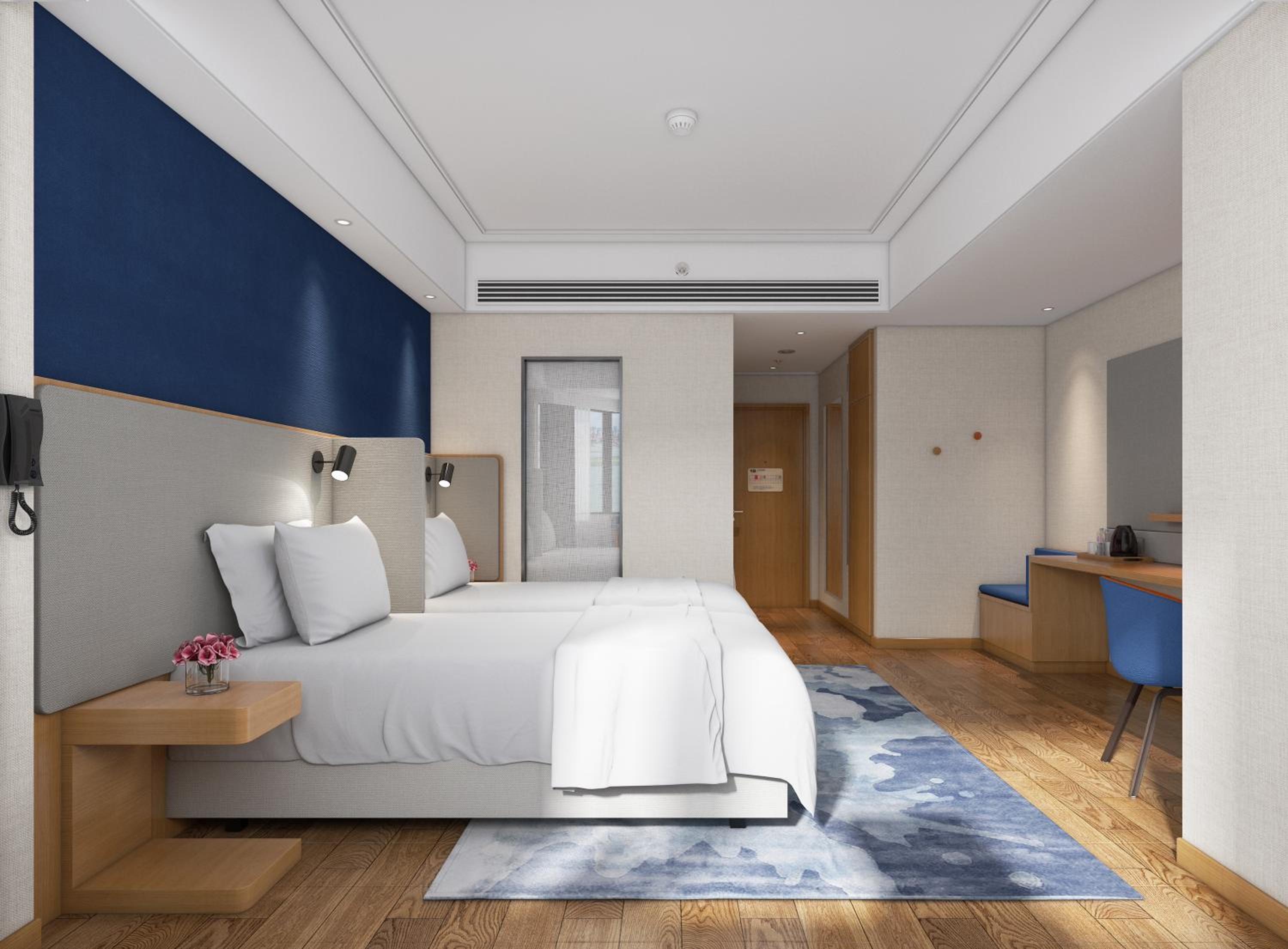 Standard Twin Room with City View - Photo 1