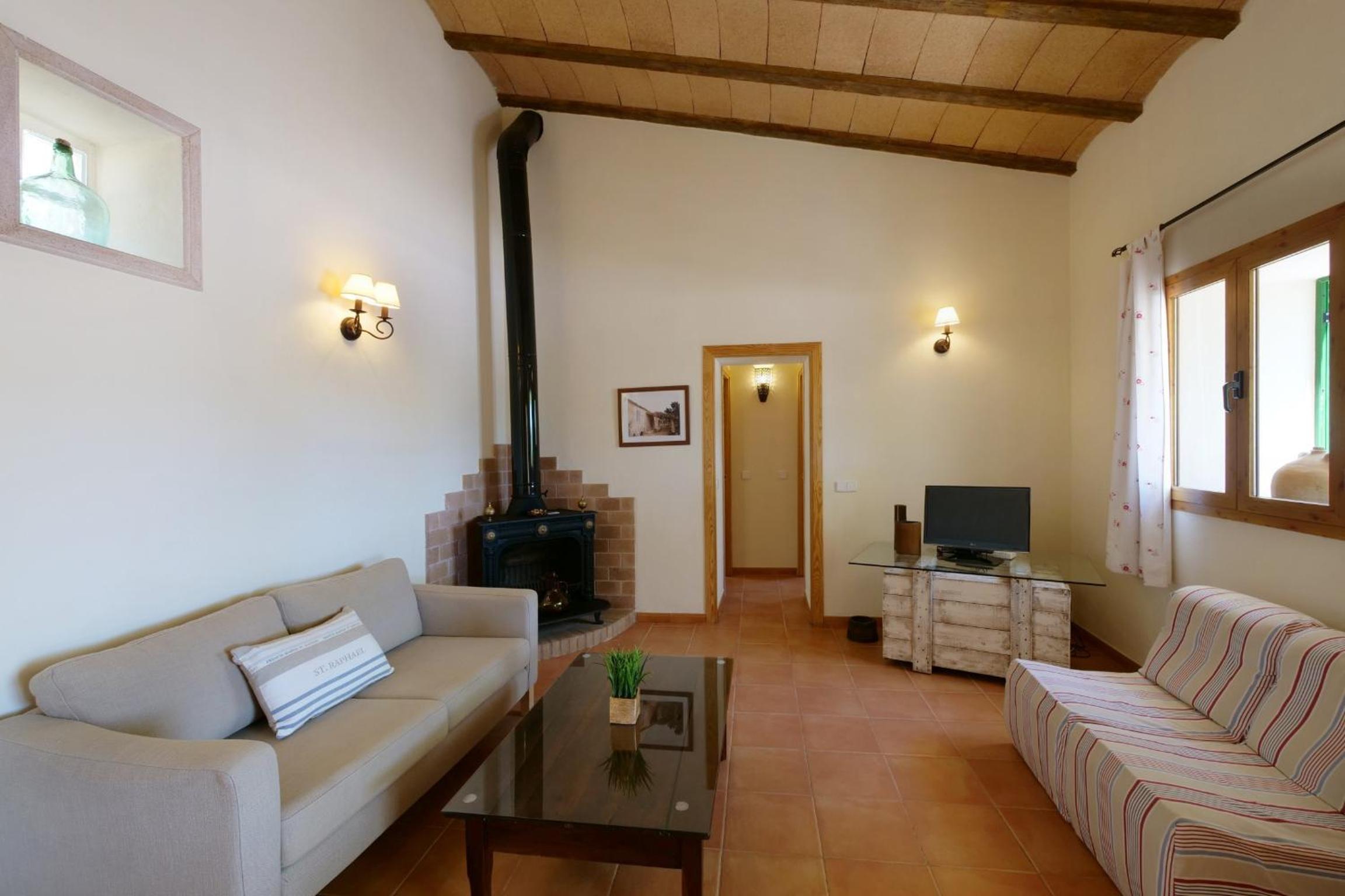 Villa con vistas al jardín
