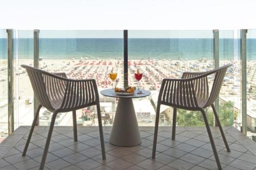 Double or Twin Room with Side Sea View