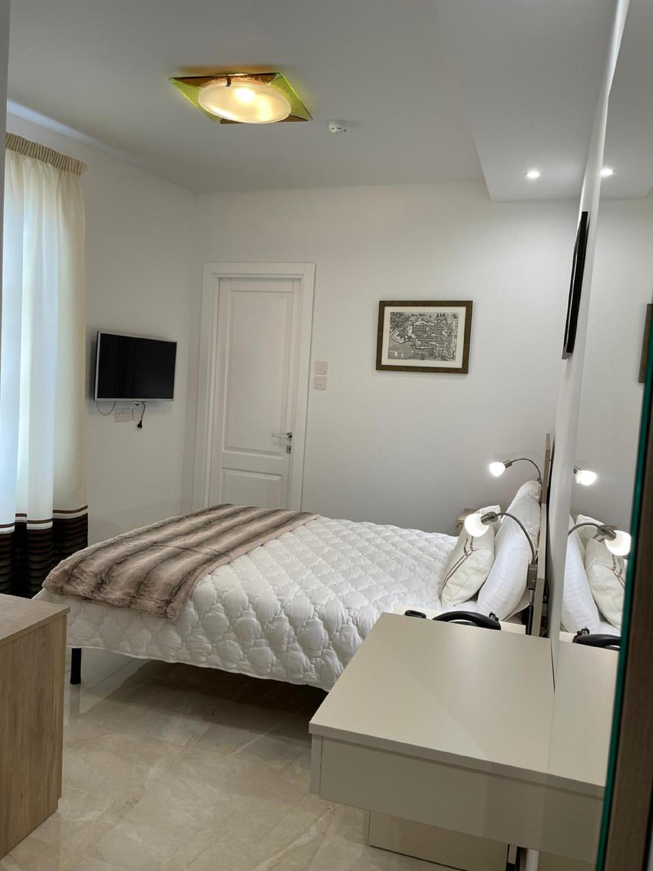 Double Room with Balcony and Side Sea View