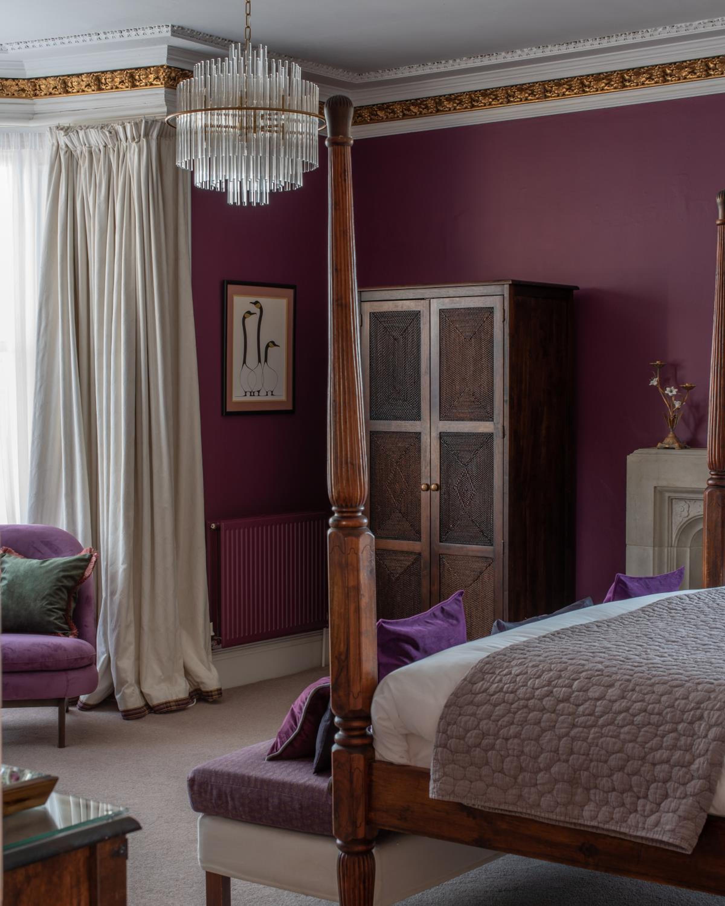 Double Room with Four Poster Bed - Photo 3