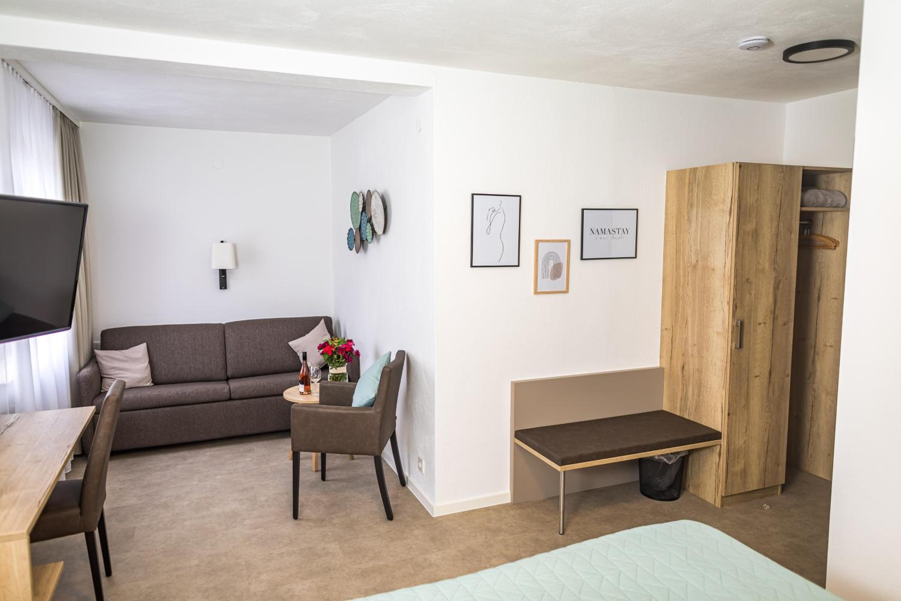 Basement double room