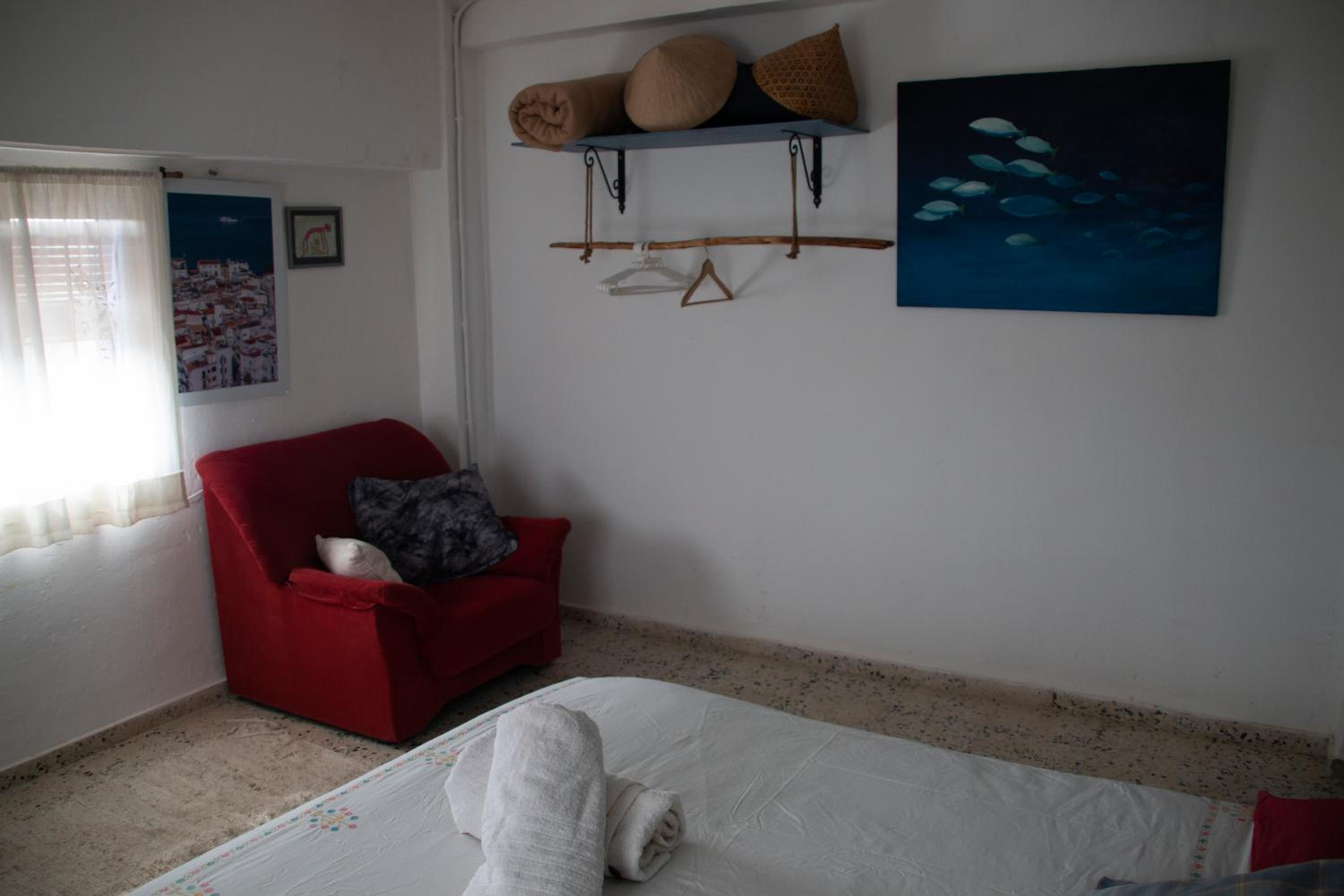 Habitación doble con baño compartido