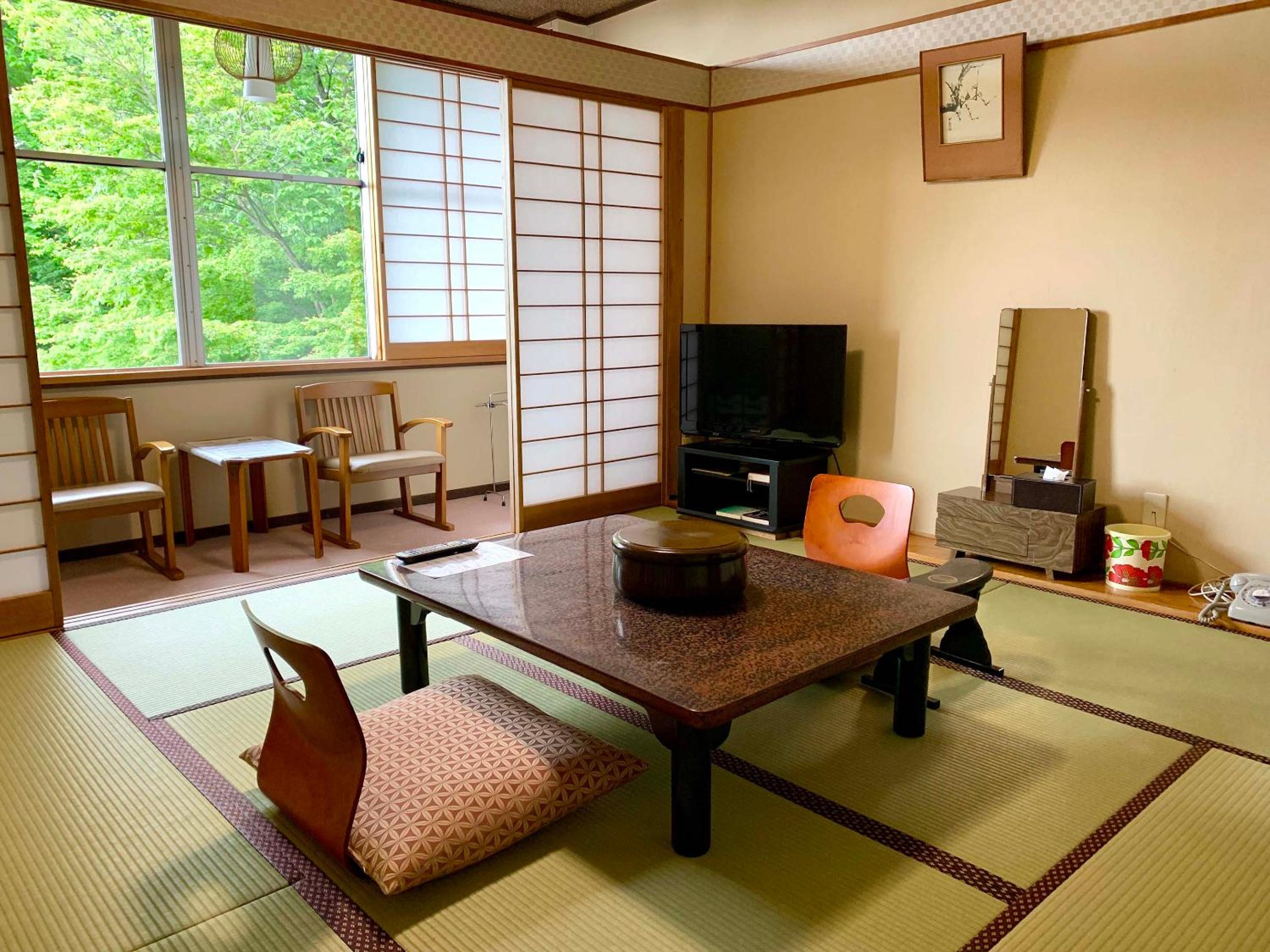 Japanese Style Room with Shared Bathroom and Private Toilet