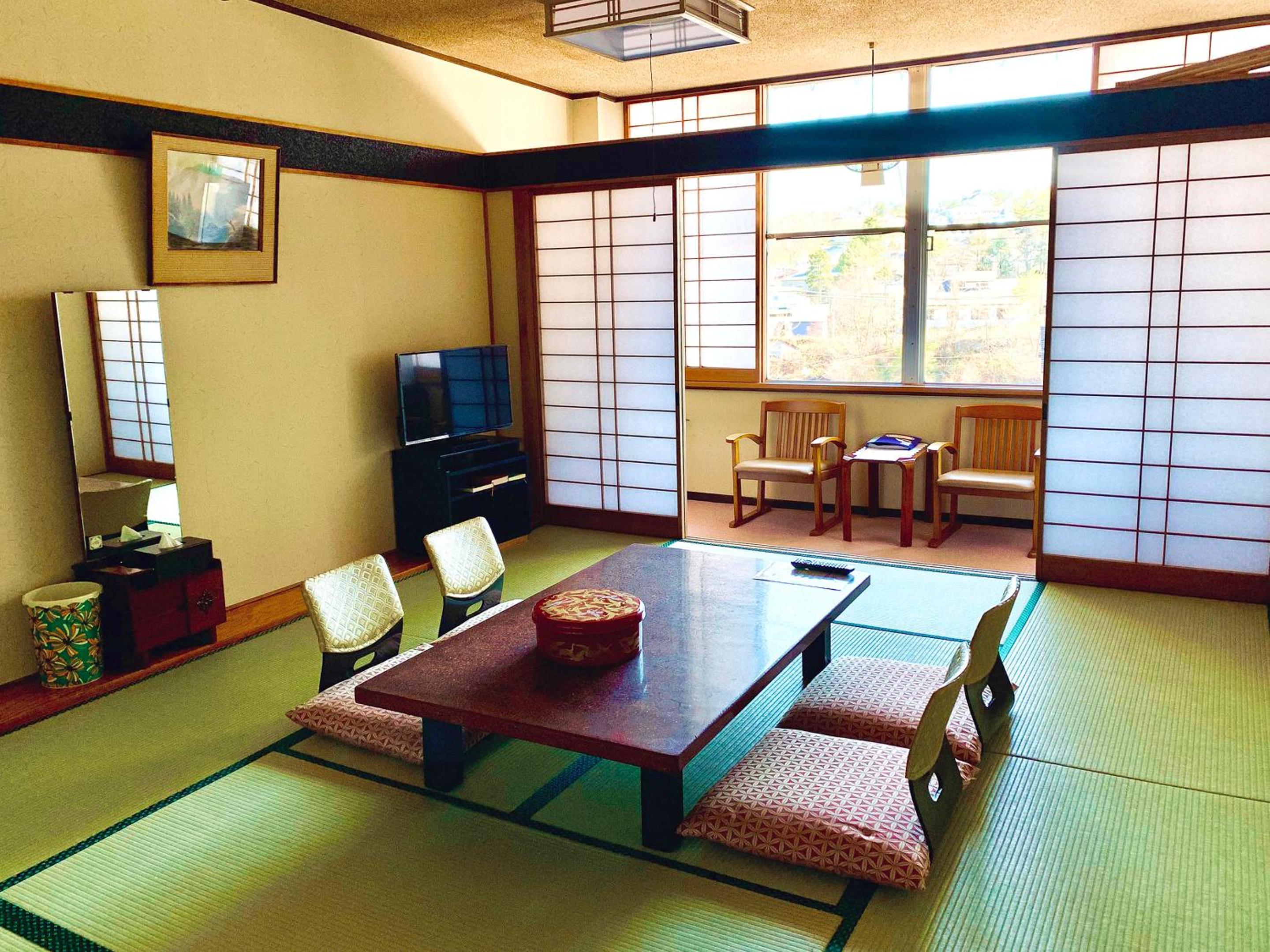 Japanese Style Room with Shared Bathroom