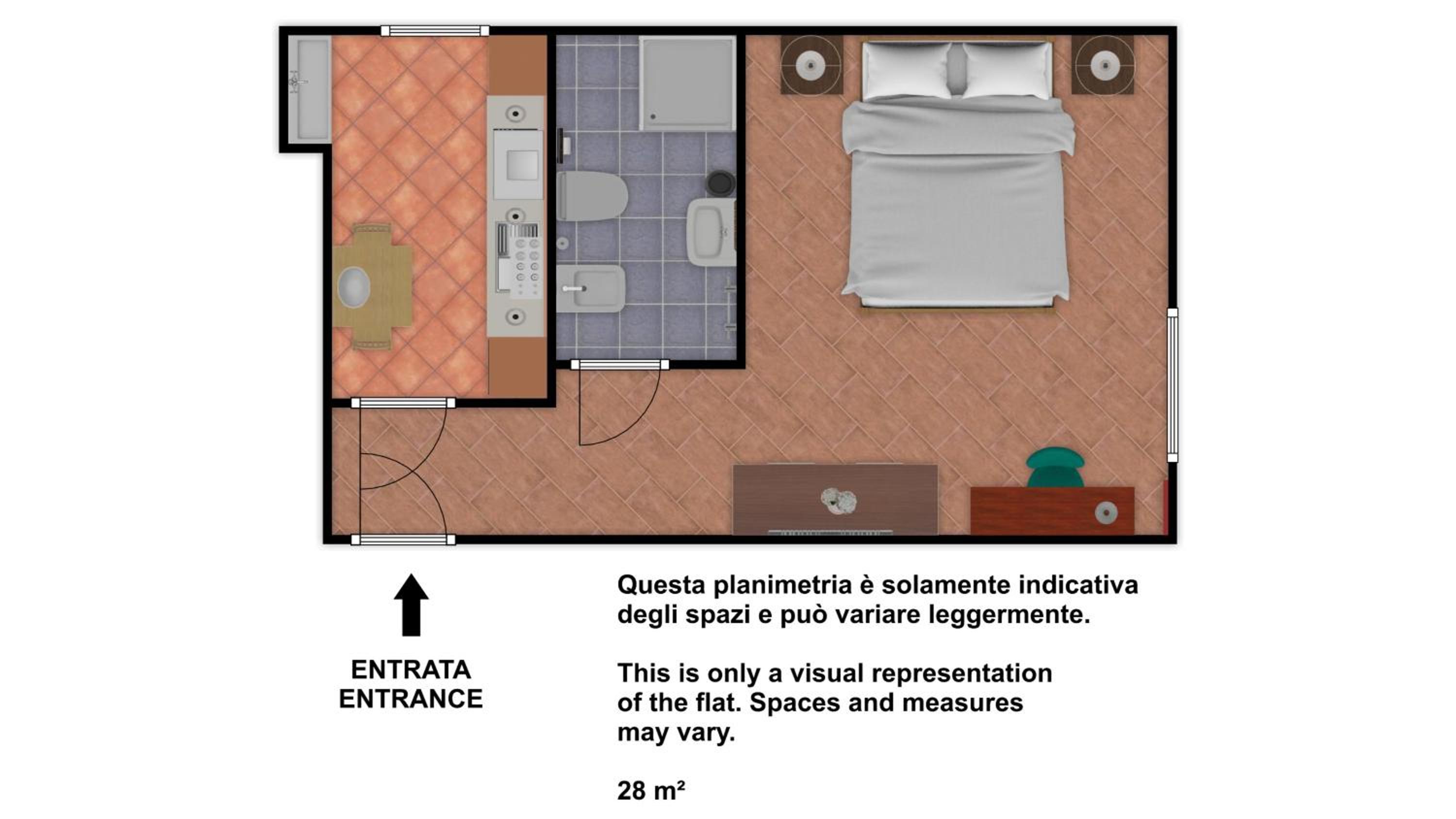 One-Bedroom Apartment photo 2