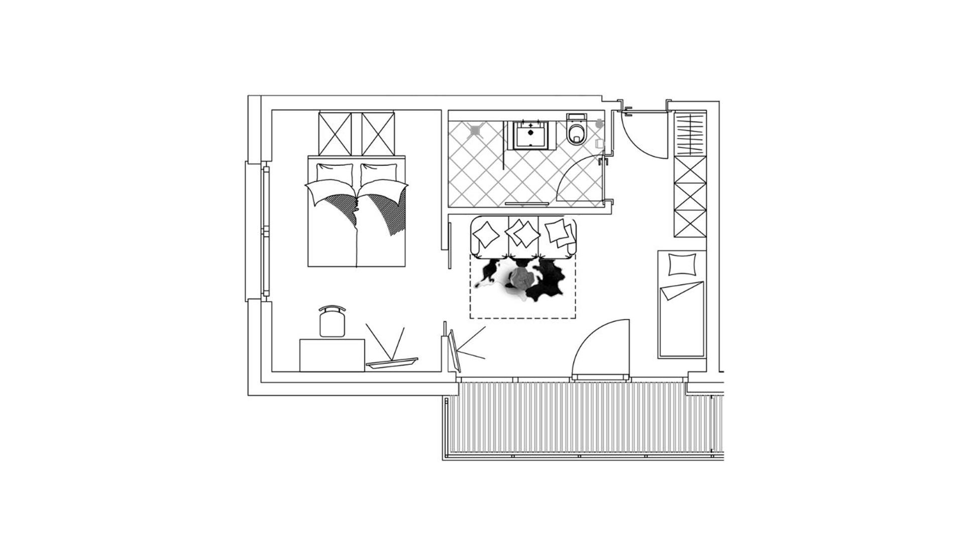 Large Suite with Balcony - Photo 6