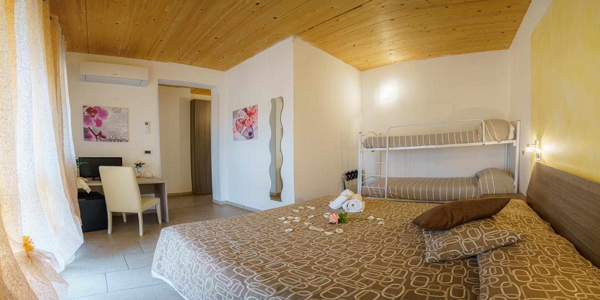 Quadruple Room with Sea View