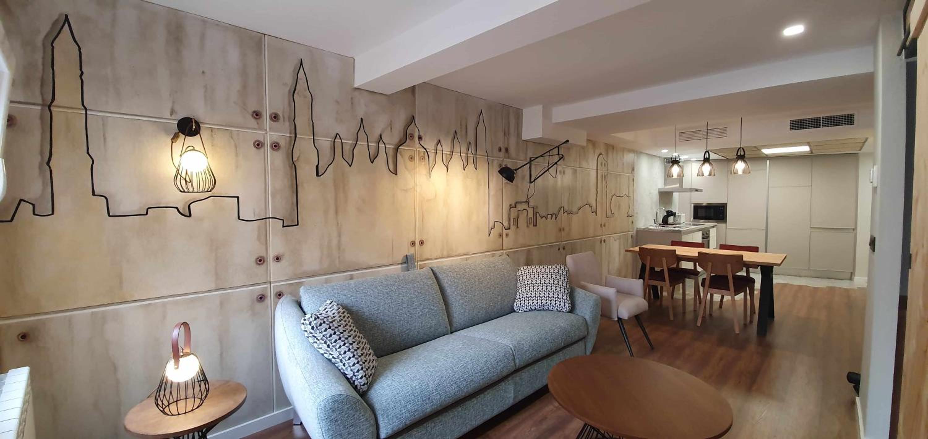 Apartamento de dos habitaciones