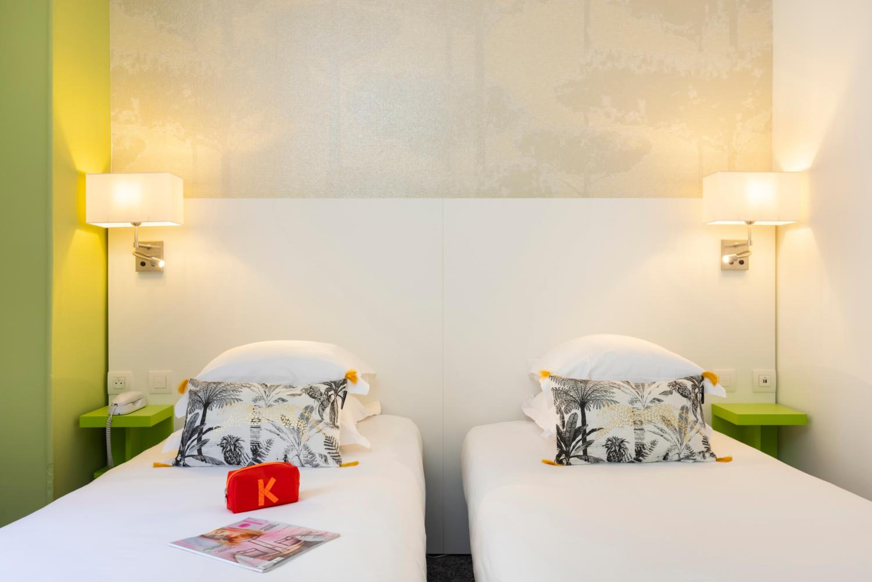 Relax in our stylishly designed twin room!