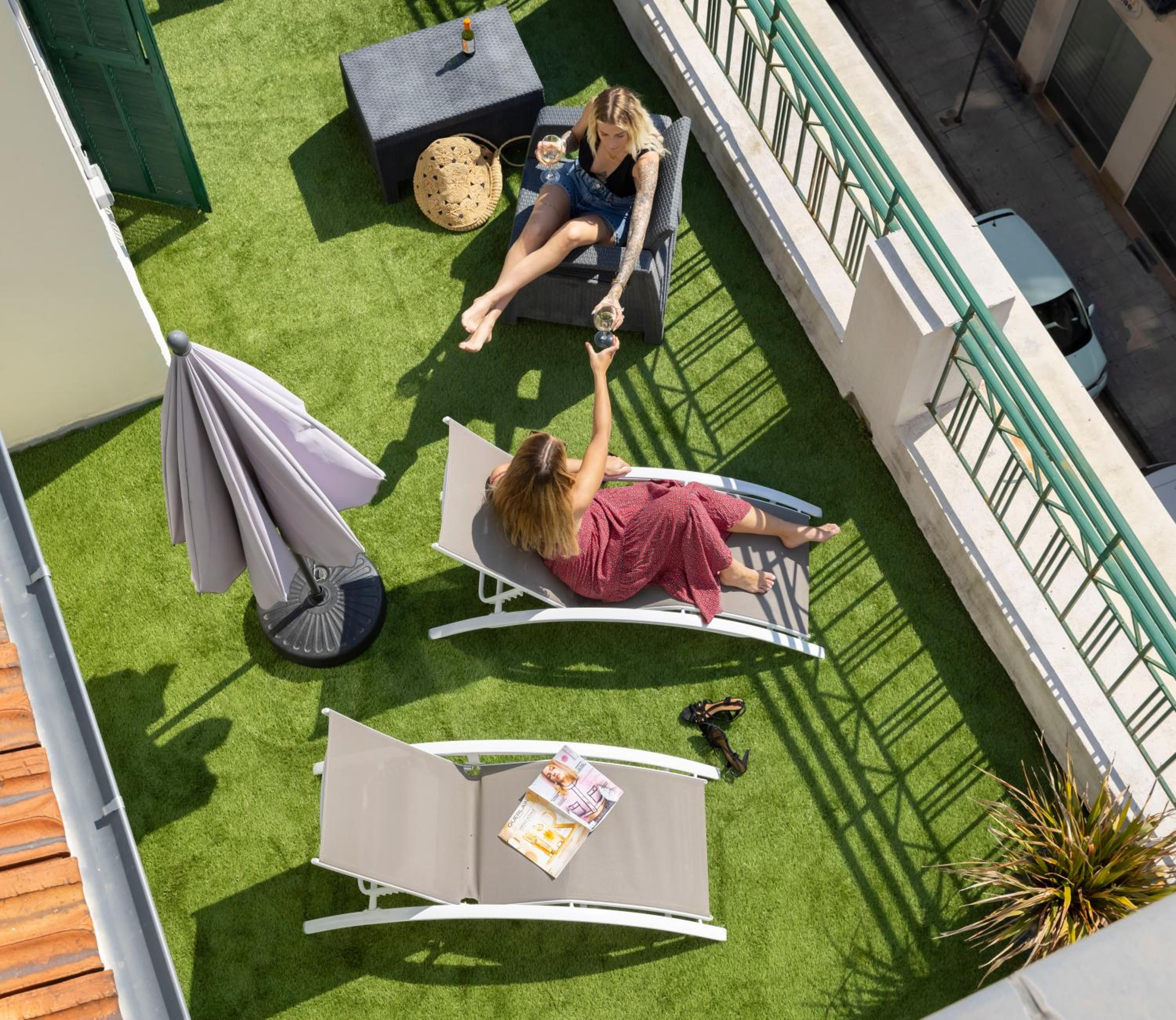 Unwind in your private rooftop paradise!