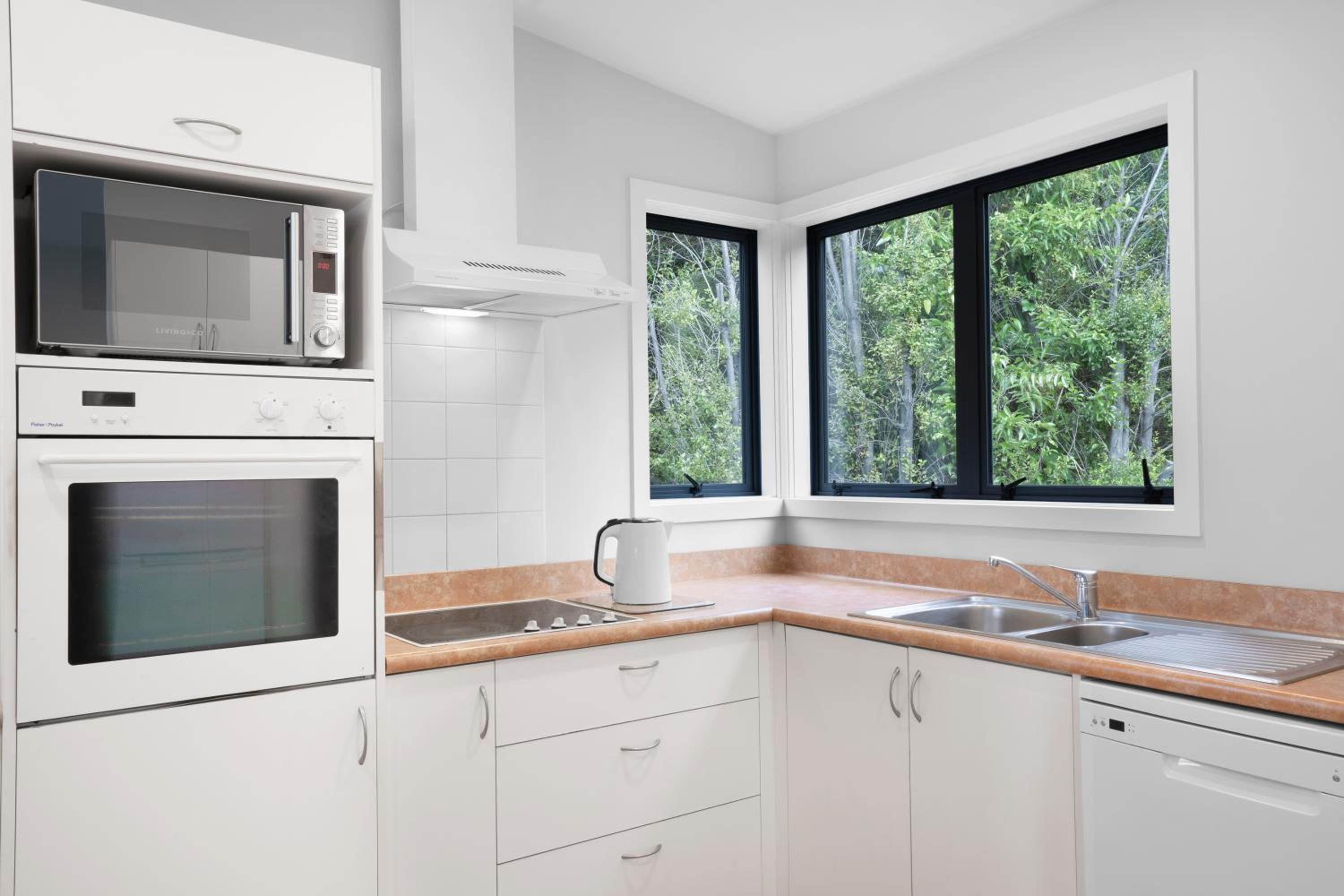 Three-bedroom lake view suite