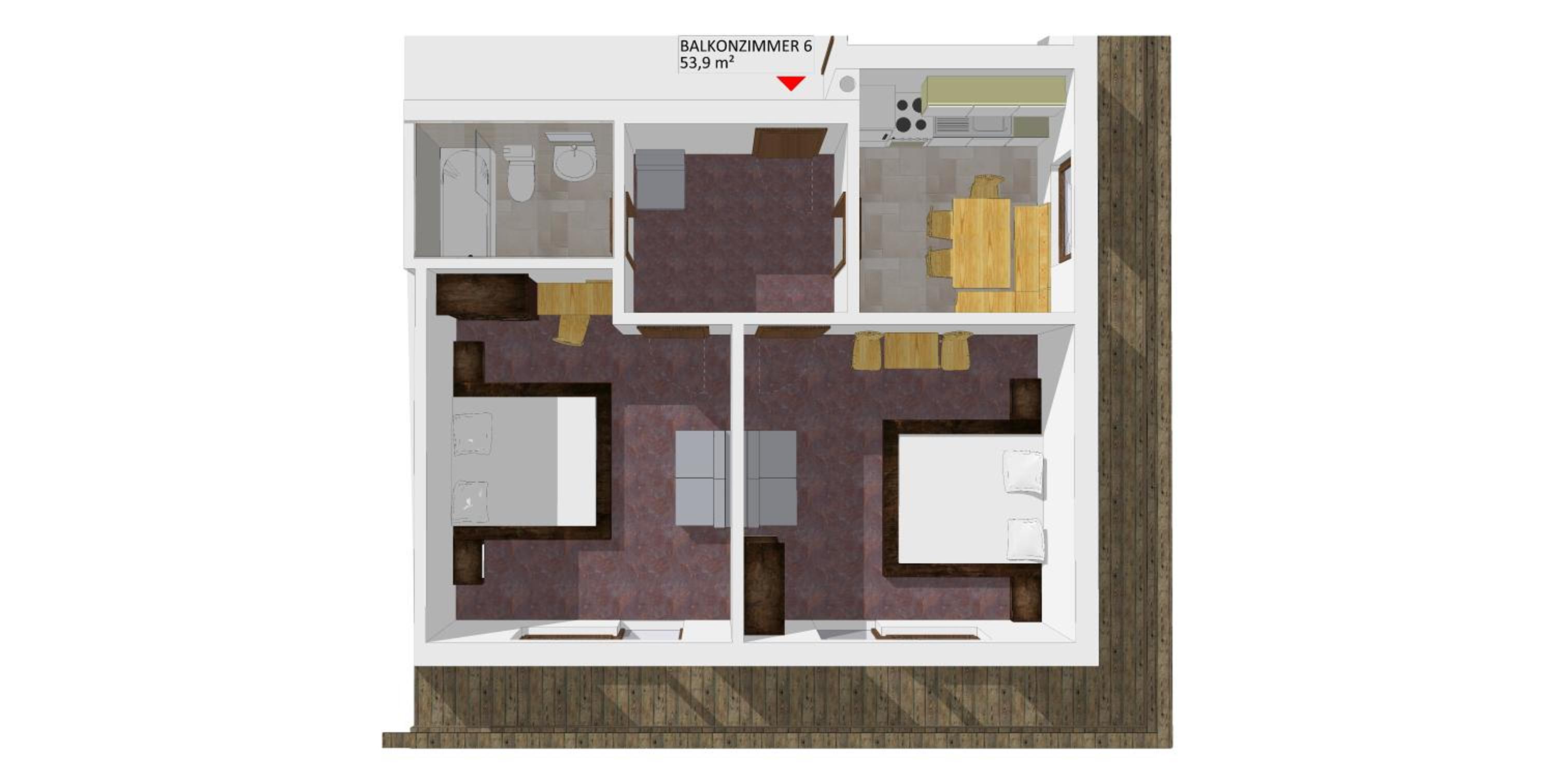 Family Room with Balcony photo 3