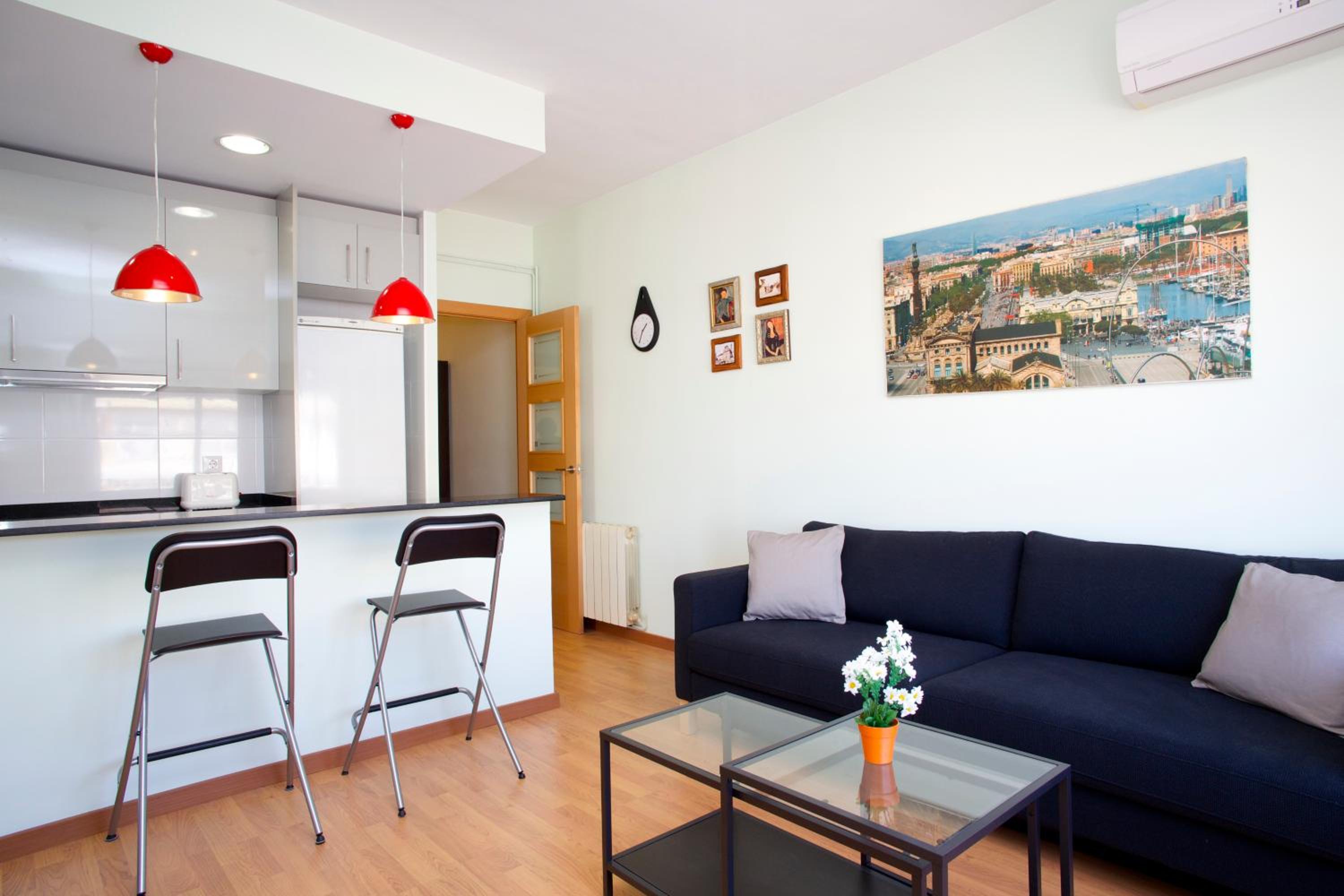 Apartamento de dos habitaciones