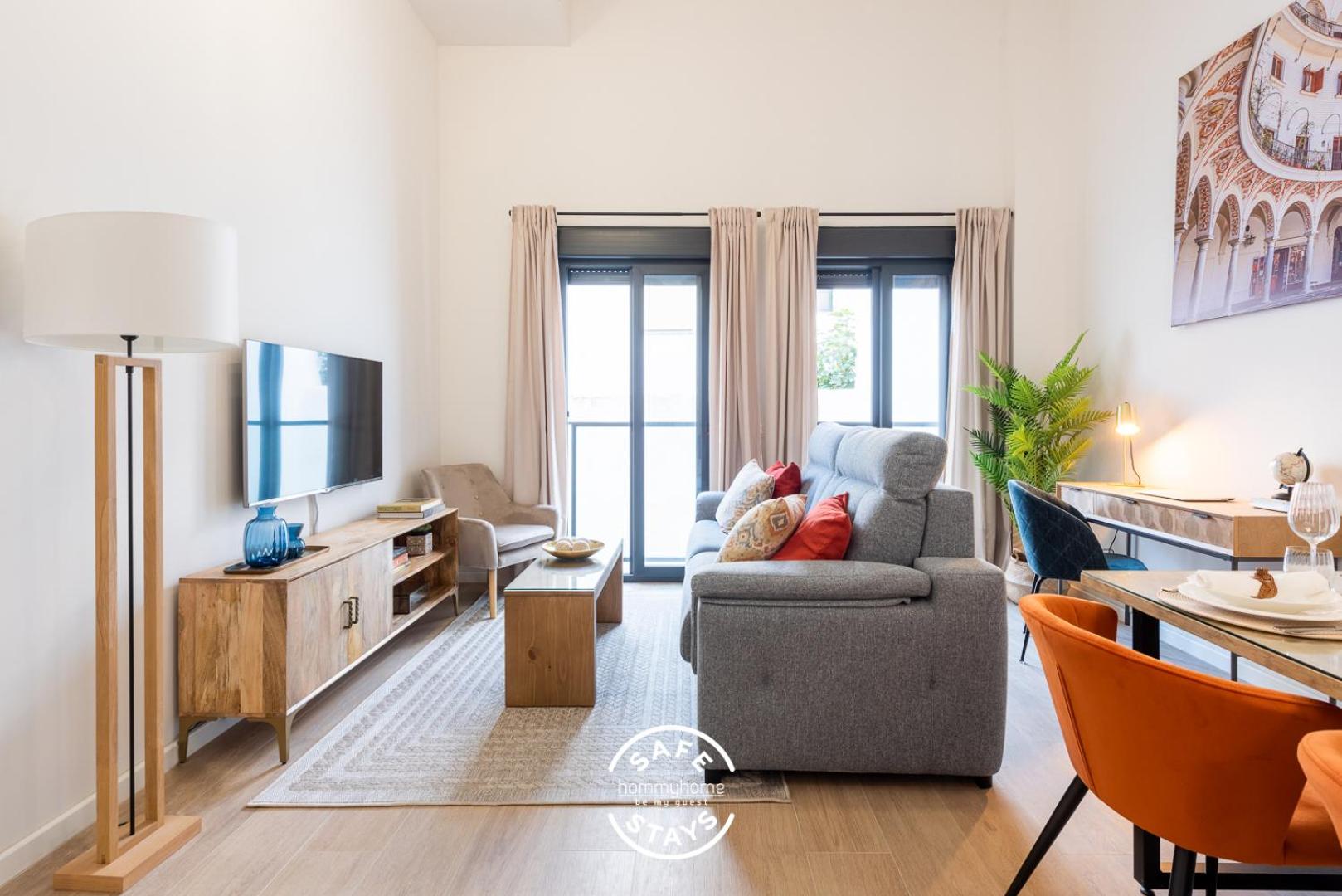 Apartamento de dos habitaciones