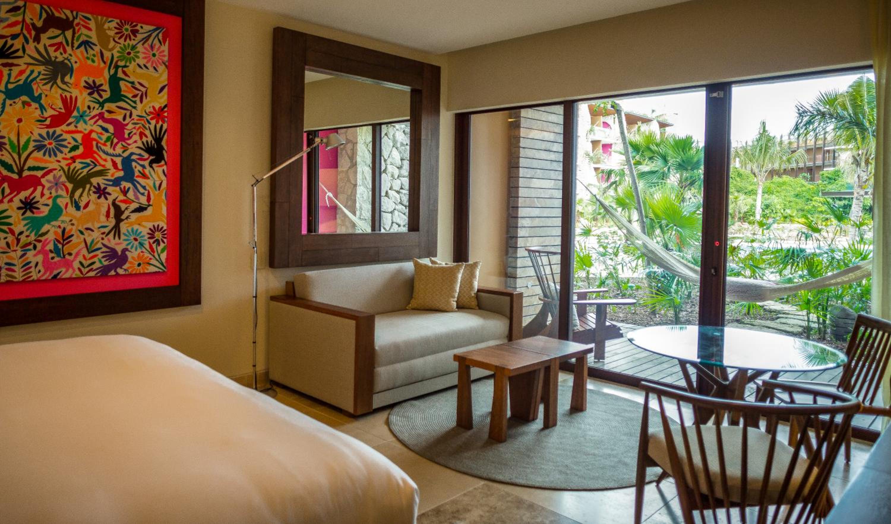 Suite con vista al jardín