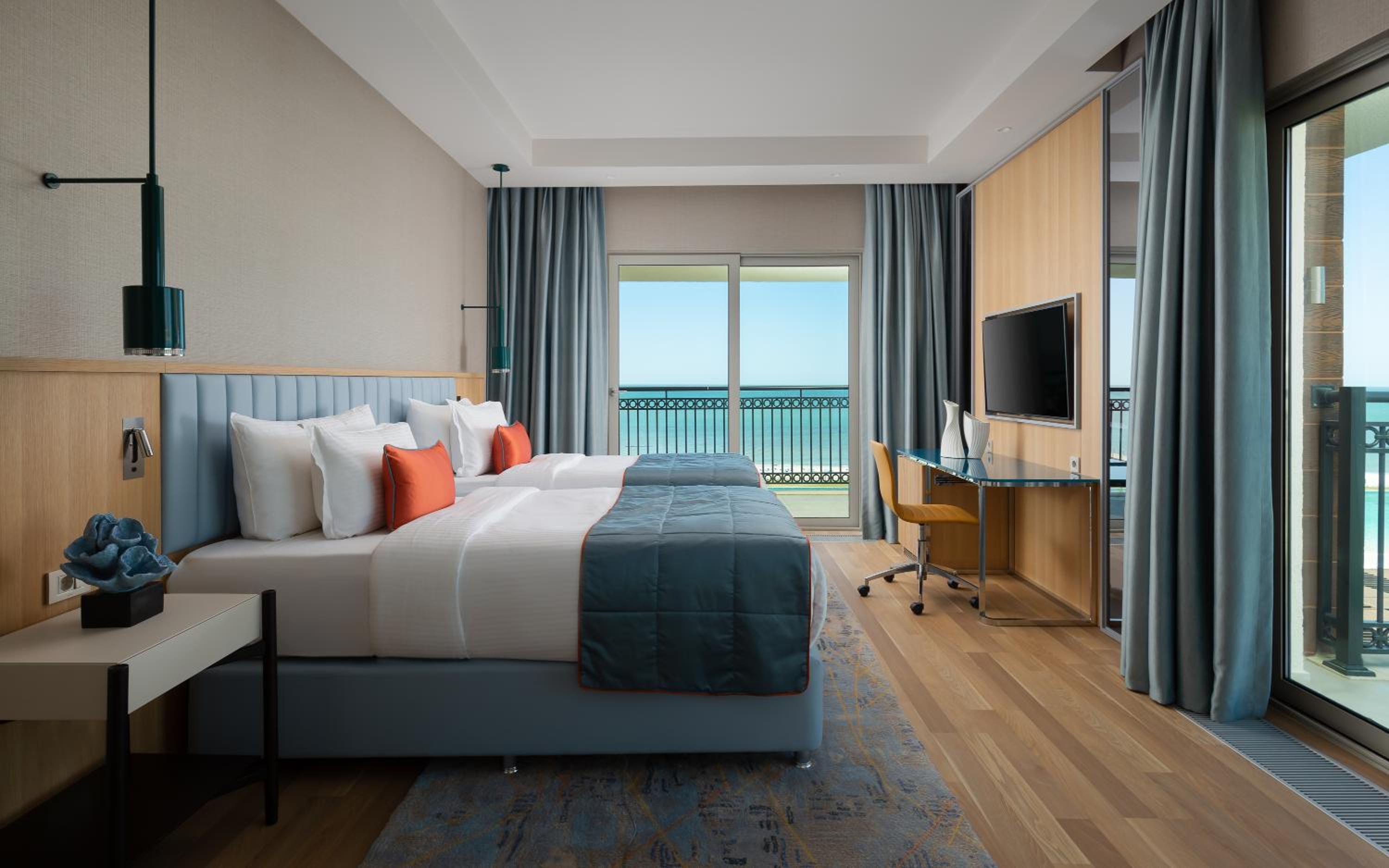 Deluxe Twin Room with Sea View