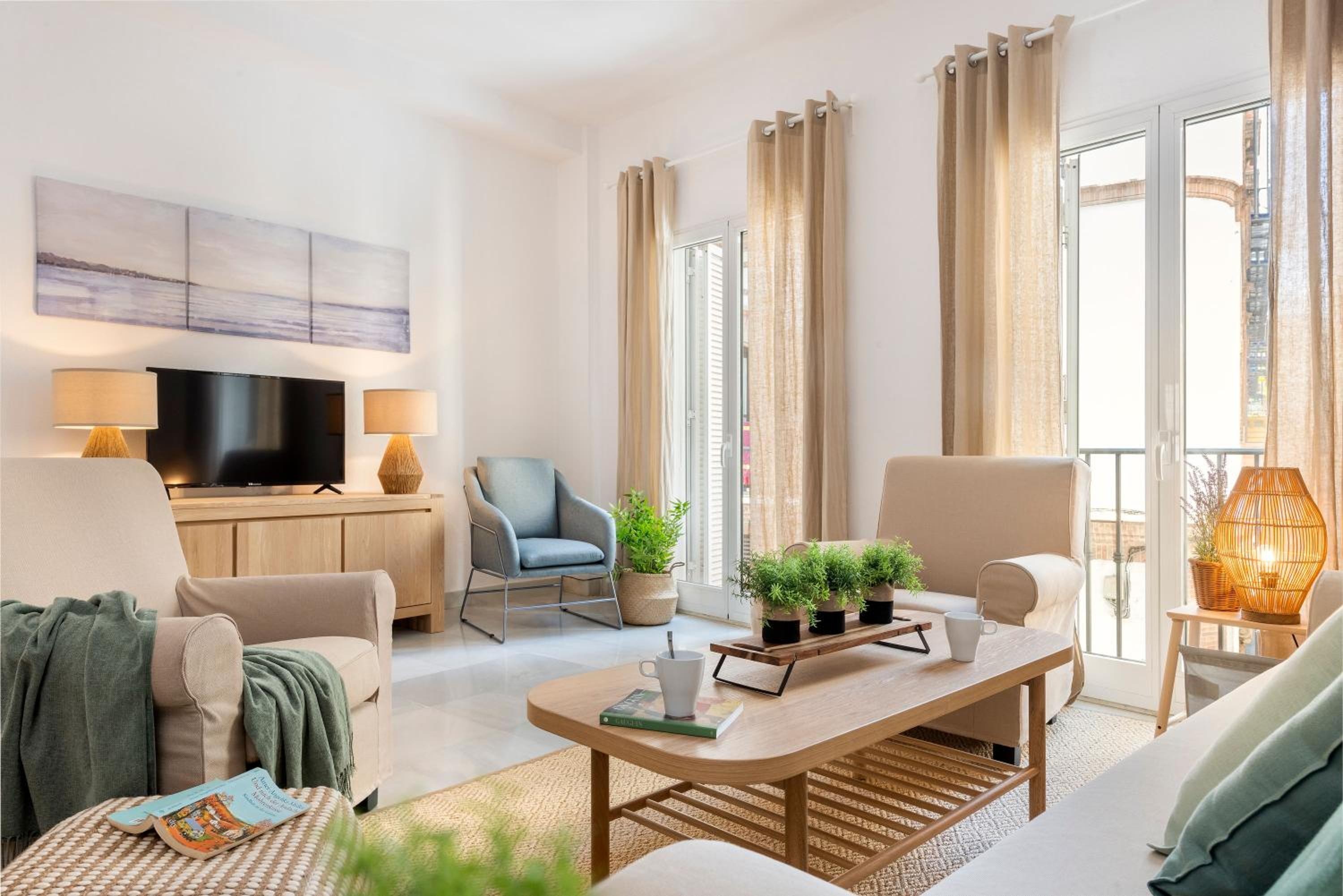 Apartamento de dos habitaciones