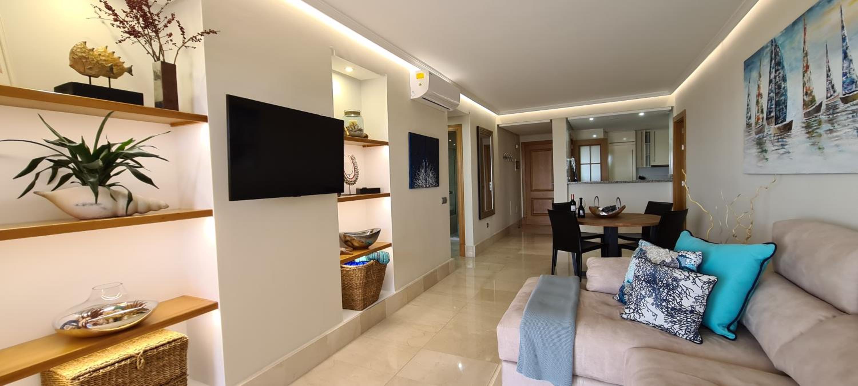 Apartamento de dos habitaciones