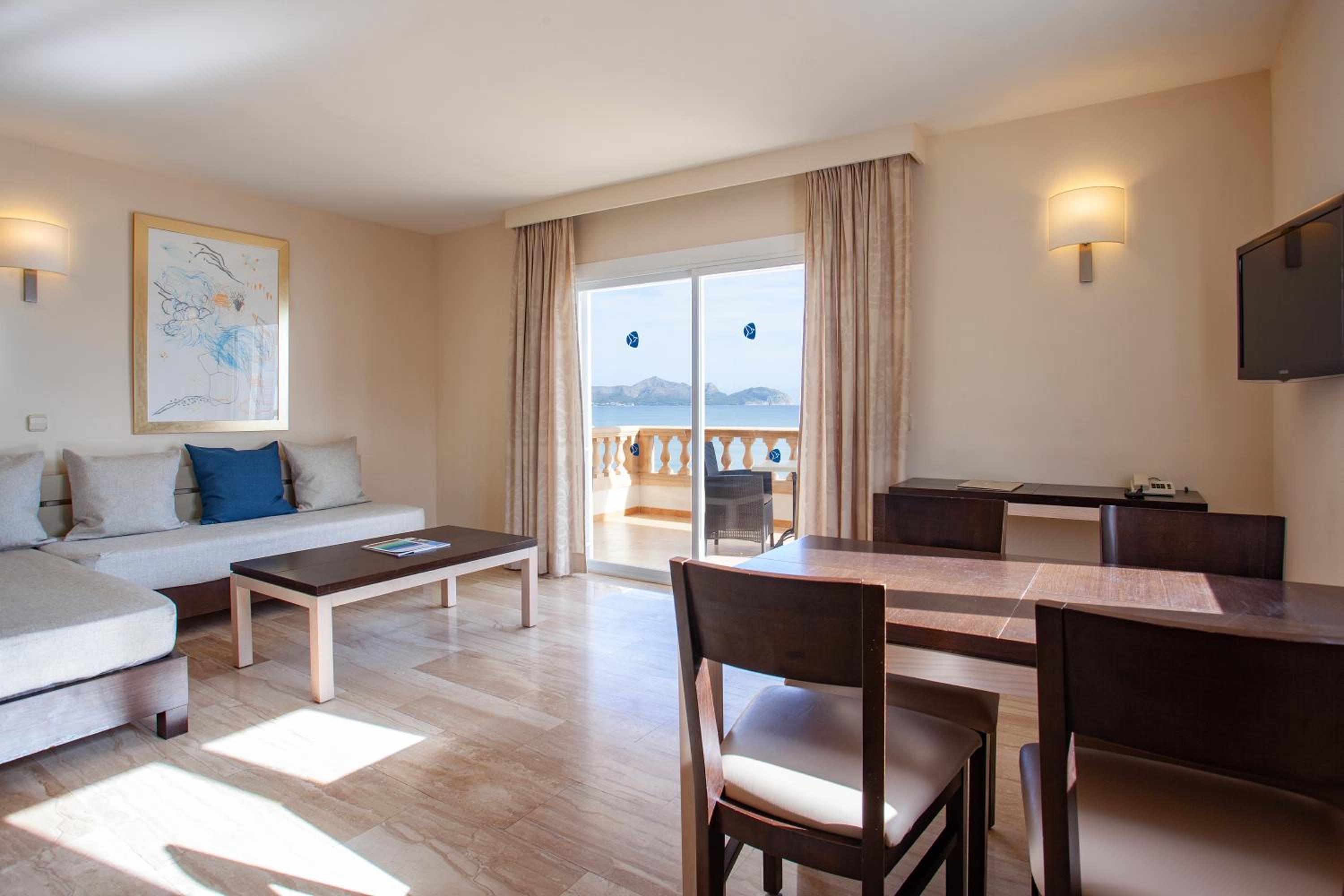Apartamento con vista al mar