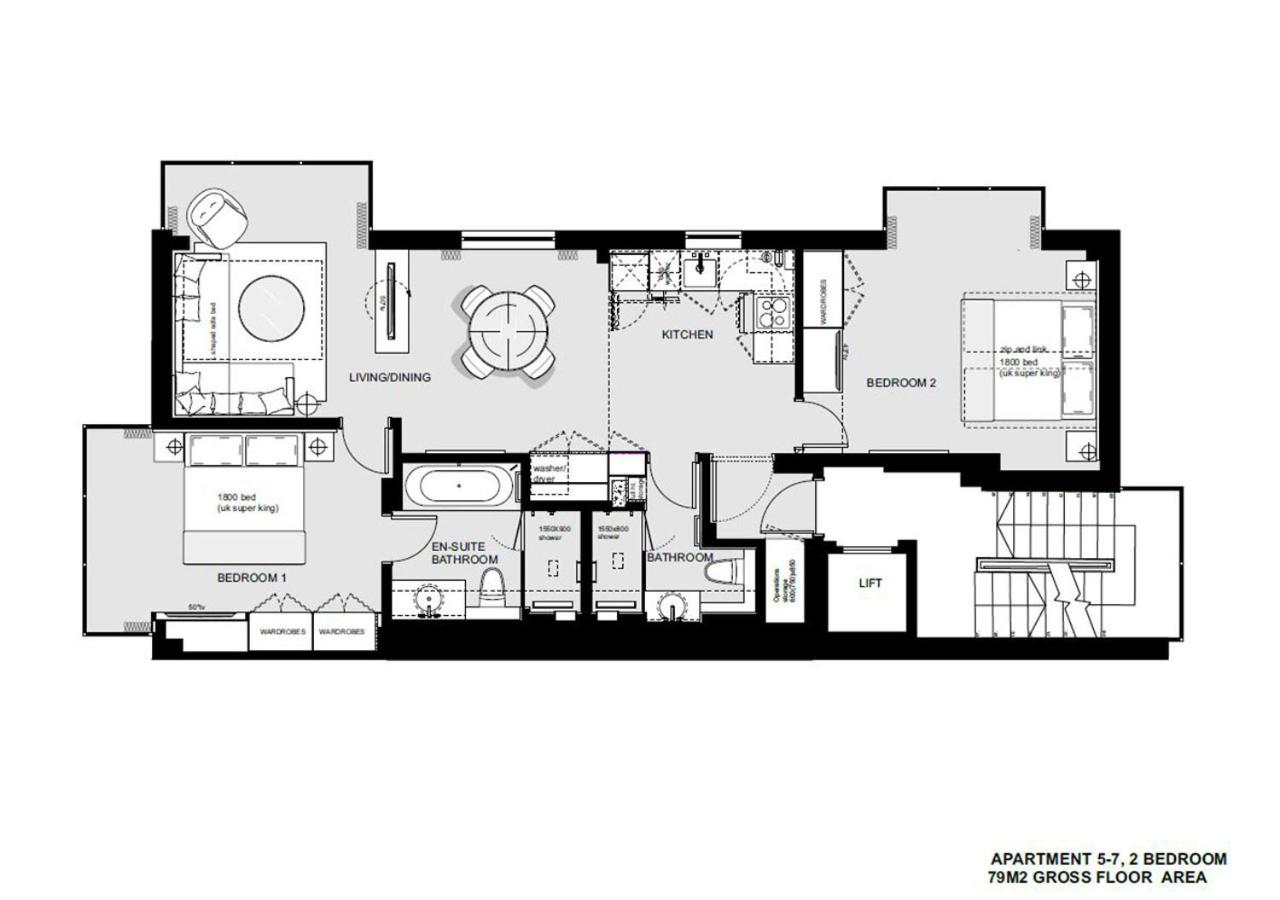 Two-Bedroom Apartment photo 2