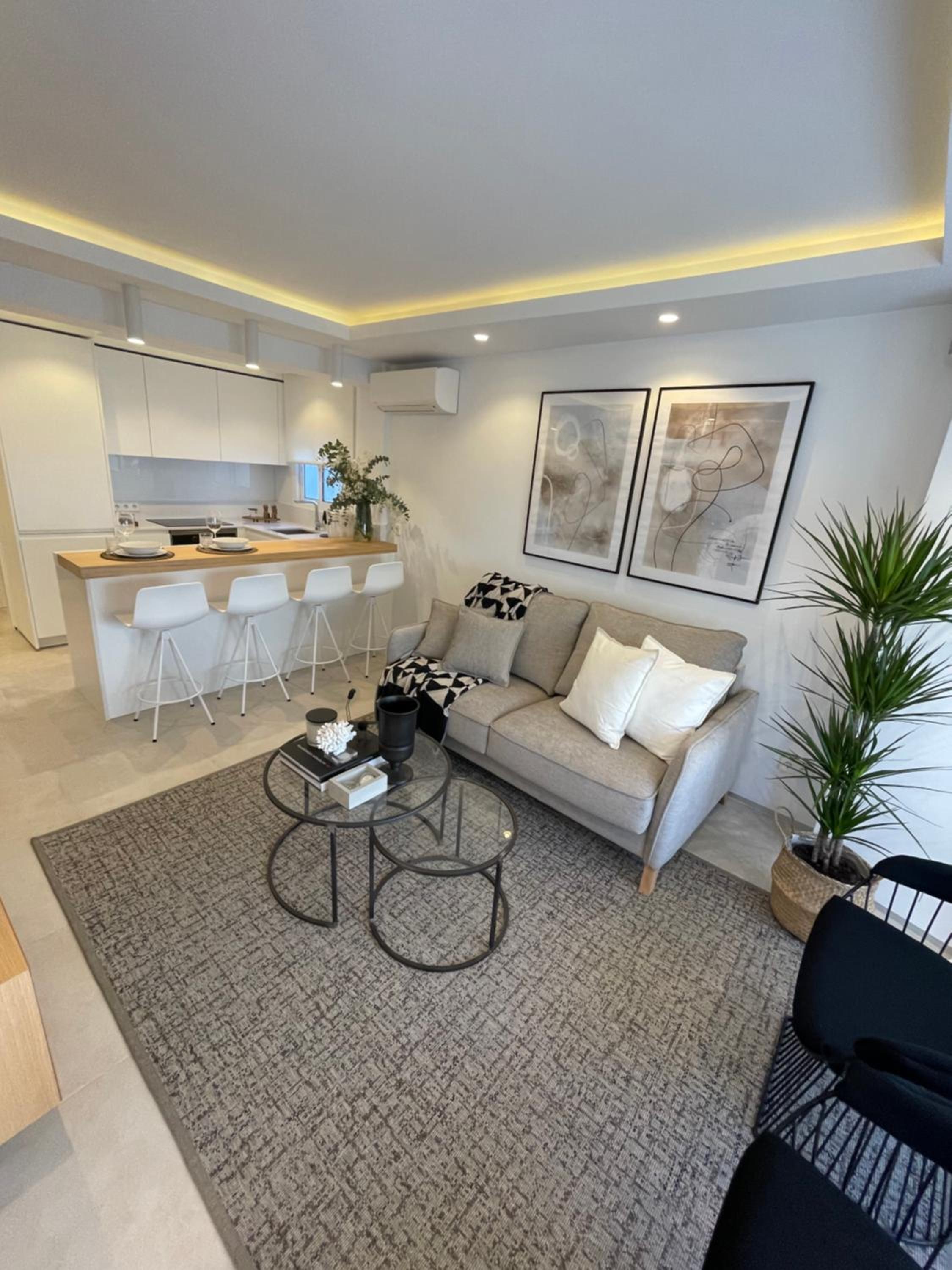 Apartamento de dos habitaciones